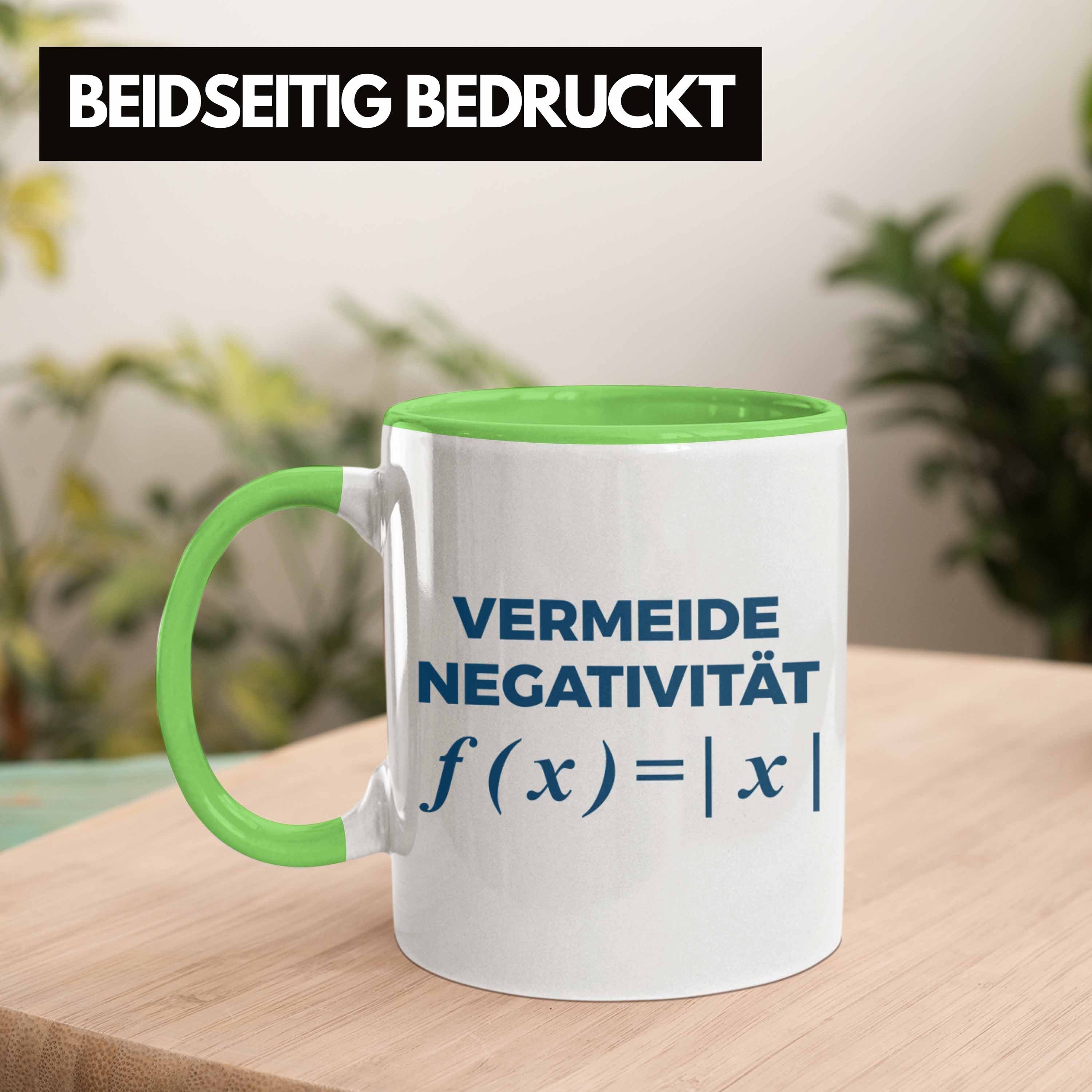 Geschenk Tassen Mathelehrer Trendation Mathematiker Physik Trendation Tasse Mathestudent Kaffeetasse Spruch Tasse Grün - Physiker Lustig