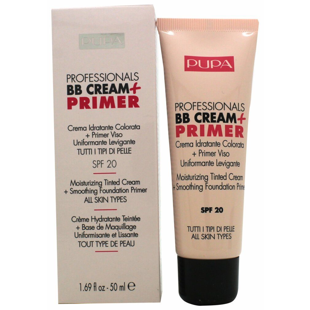 Pupa BB-Creme Pupa Pupa Professionals BB Cream + Primer SPF20