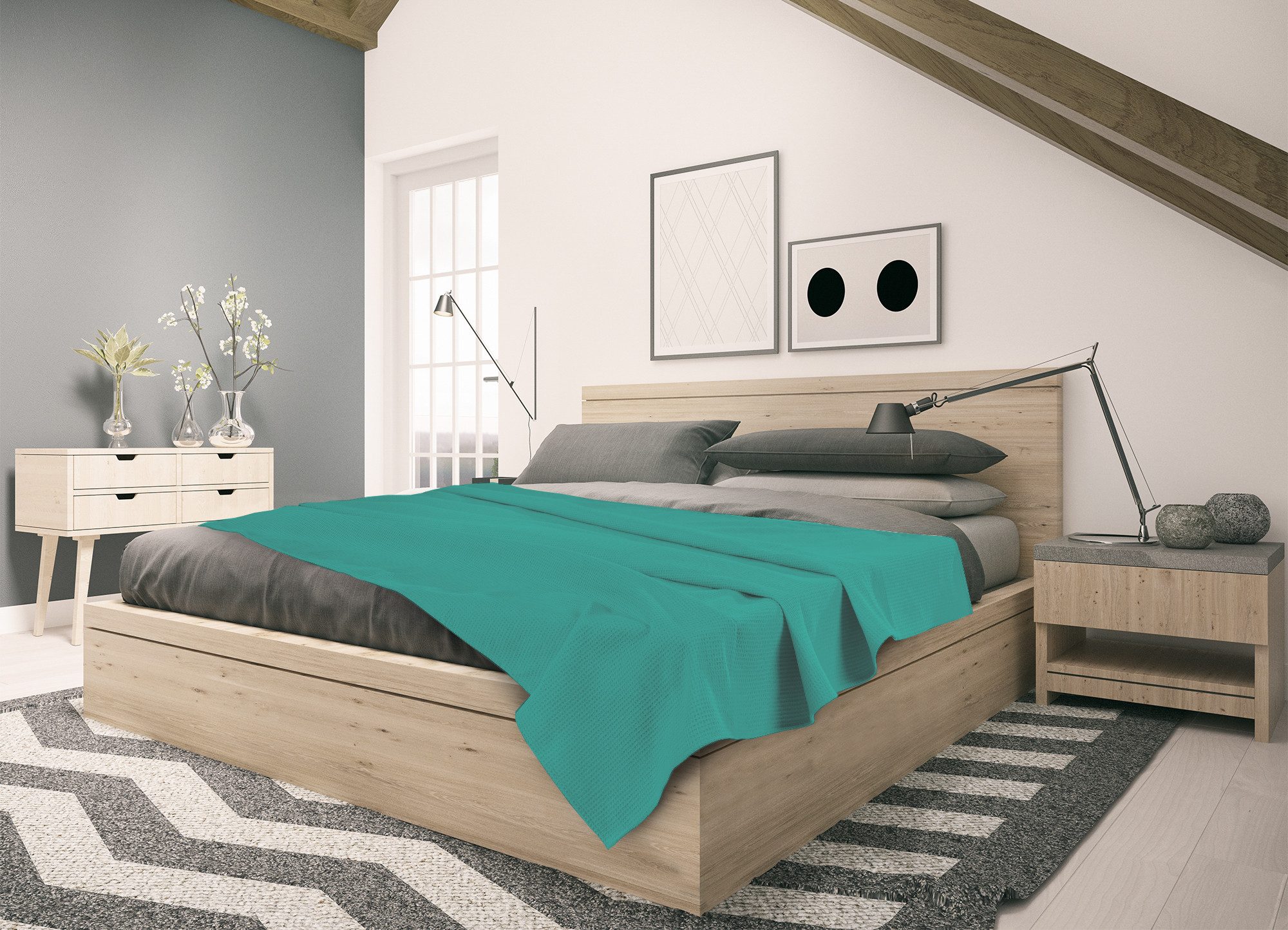 Wohndecke Kuscheldecke, Waffeldecke, Sofadecke, sleepling, Ökotex günstig online kaufen