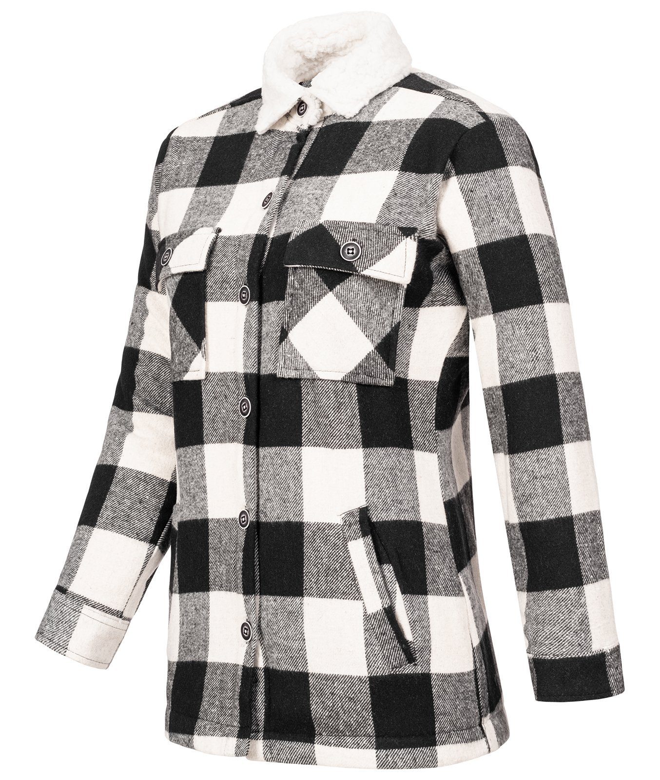 Rock Creek Winterjacke Damen Flanelljacke mit günstig online kaufen