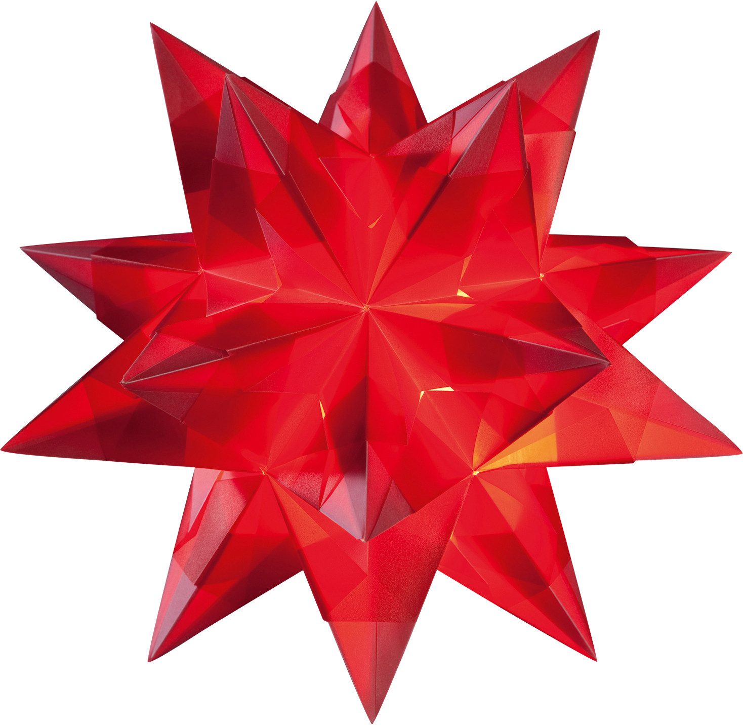 Folia Papiersterne Bascetta-Stern-Set, 20 cm oder 30 cm