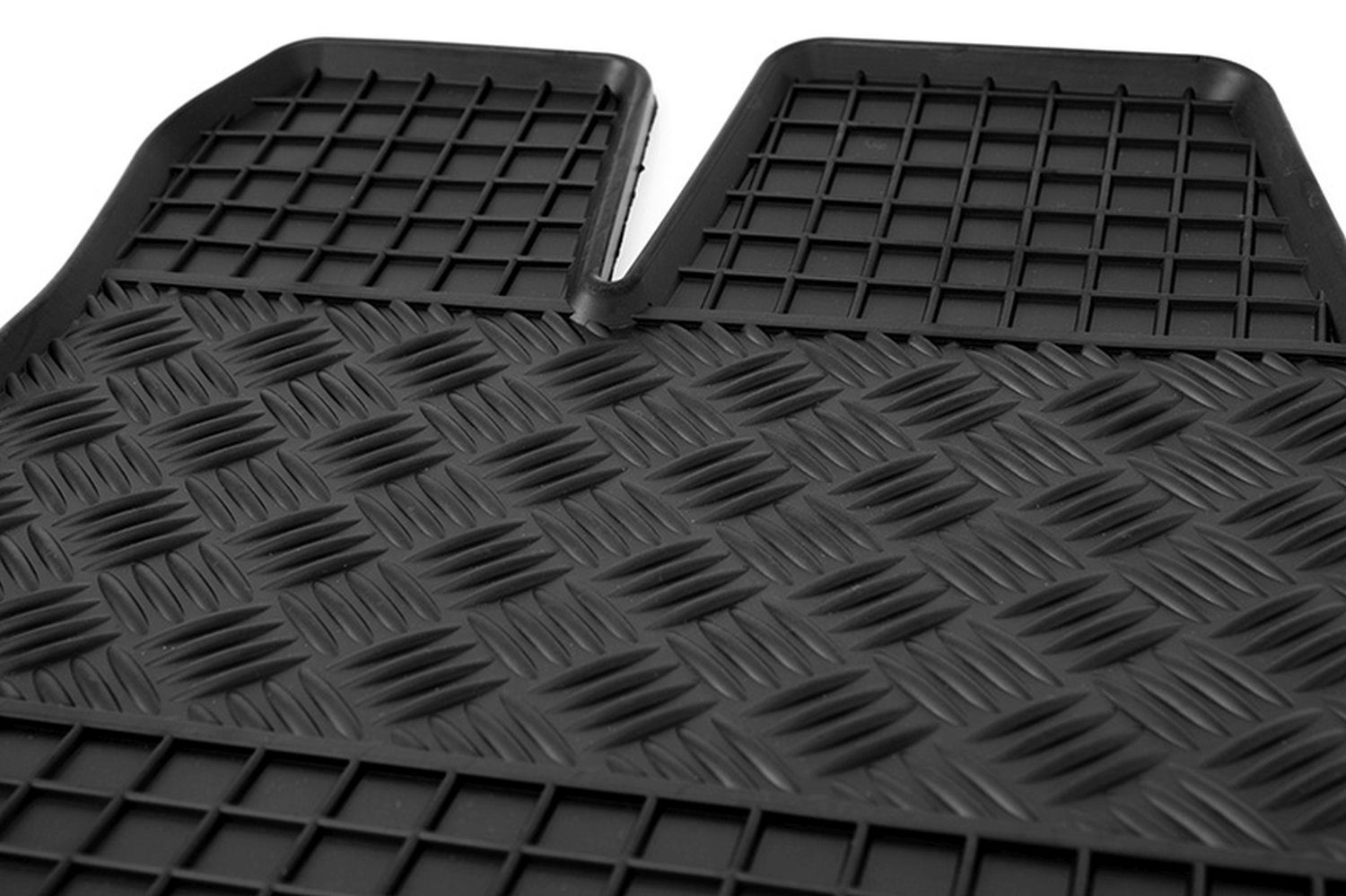 AZUGA Auto-Fußmatten Gummi-Fußmatten passend für 10/2012/Ford Custom Tourneo,Transit für Transit ab Custom Ford Tourne, Ford