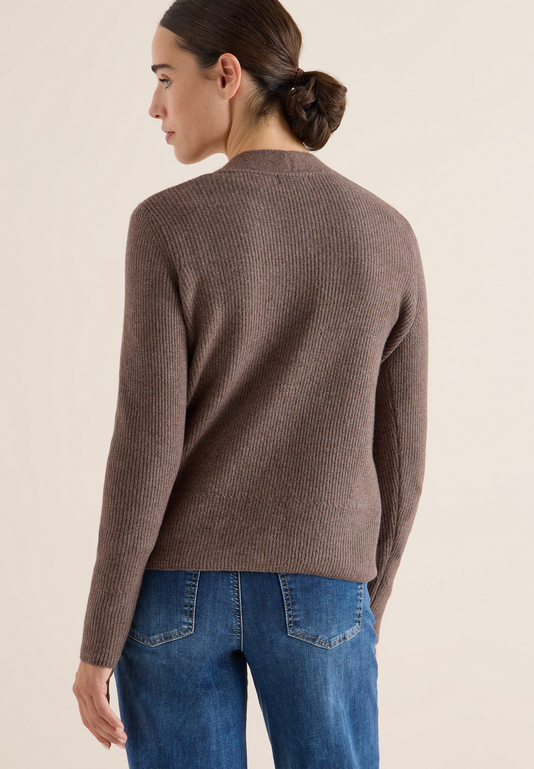 CECIL Cardigan mit Strukturdetail und Knopfleiste günstig online kaufen