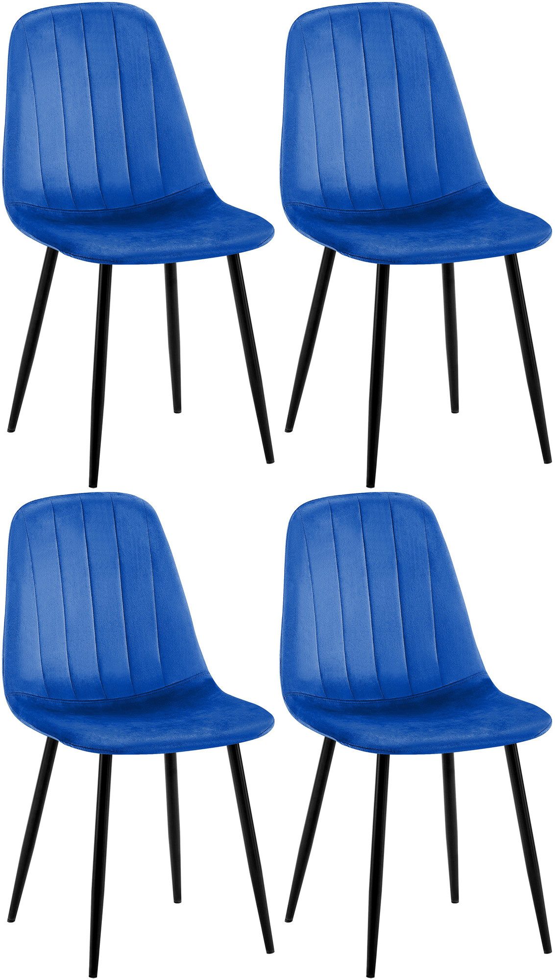 CLP Esszimmerstuhl Baxter (4er Set), gesteppter günstig online kaufen