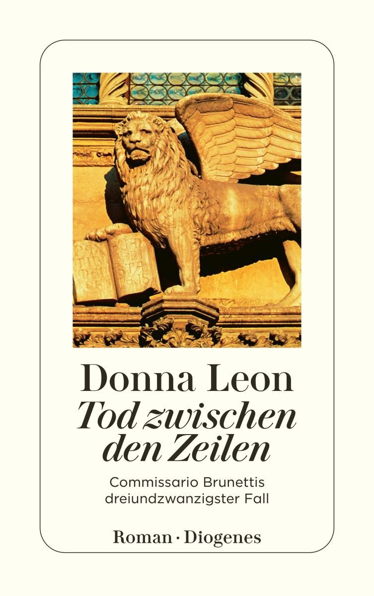 Belletristik Tod zwischen den Zeilen Commissario Brunettis dreiundzwanzigster Fall Donna Leon