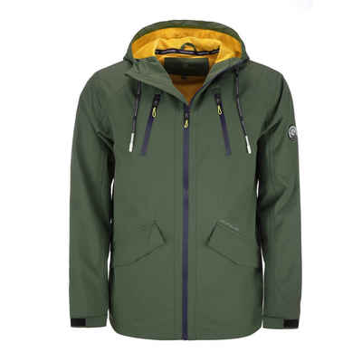 Coastguard Funktionsjacke Herren Outdoor-Jacke leichte Qualität mit Kapuze wasserdicht