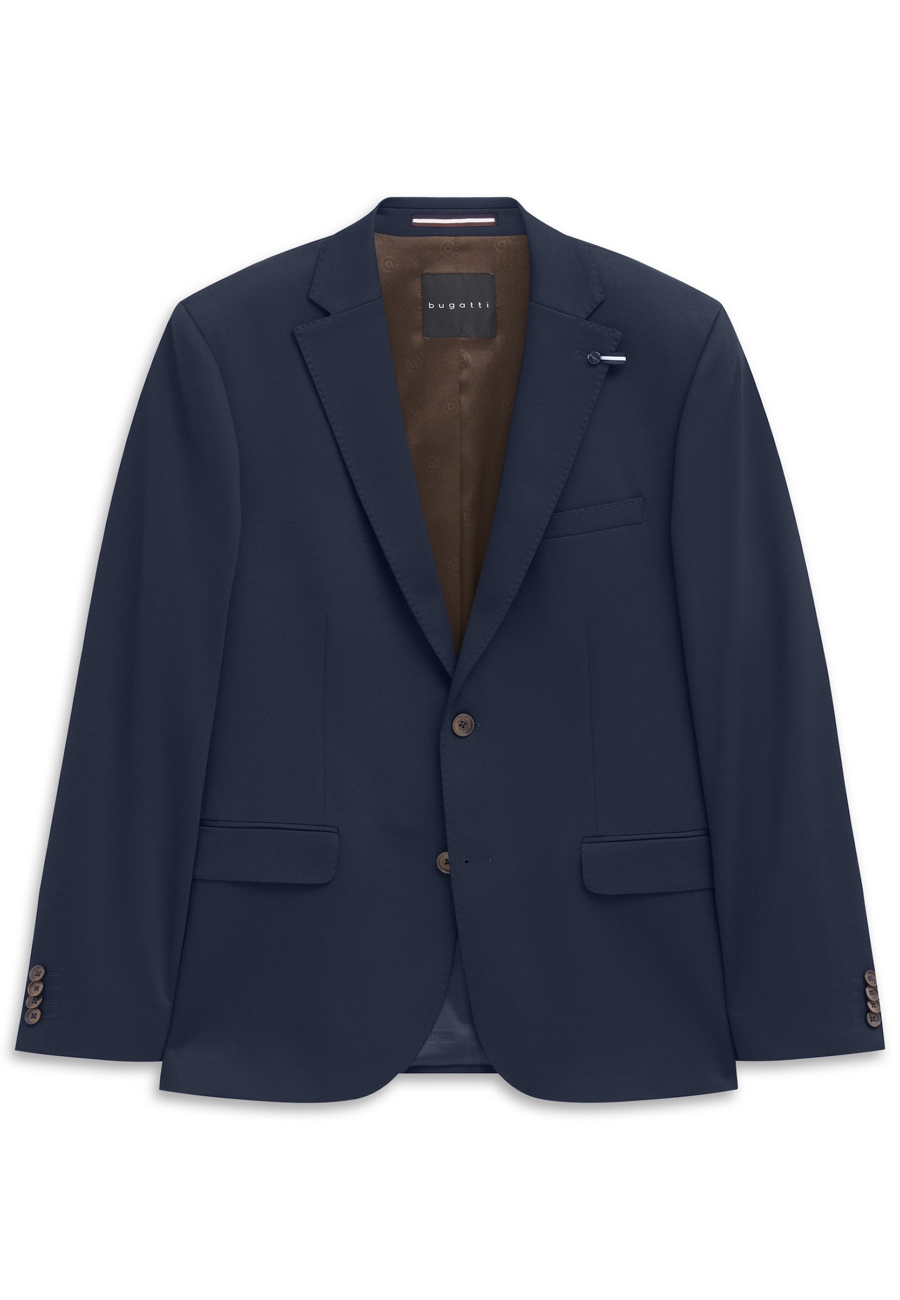 bugatti Anzugsakko Regular Fit Jersey-Artikel mit Stretch