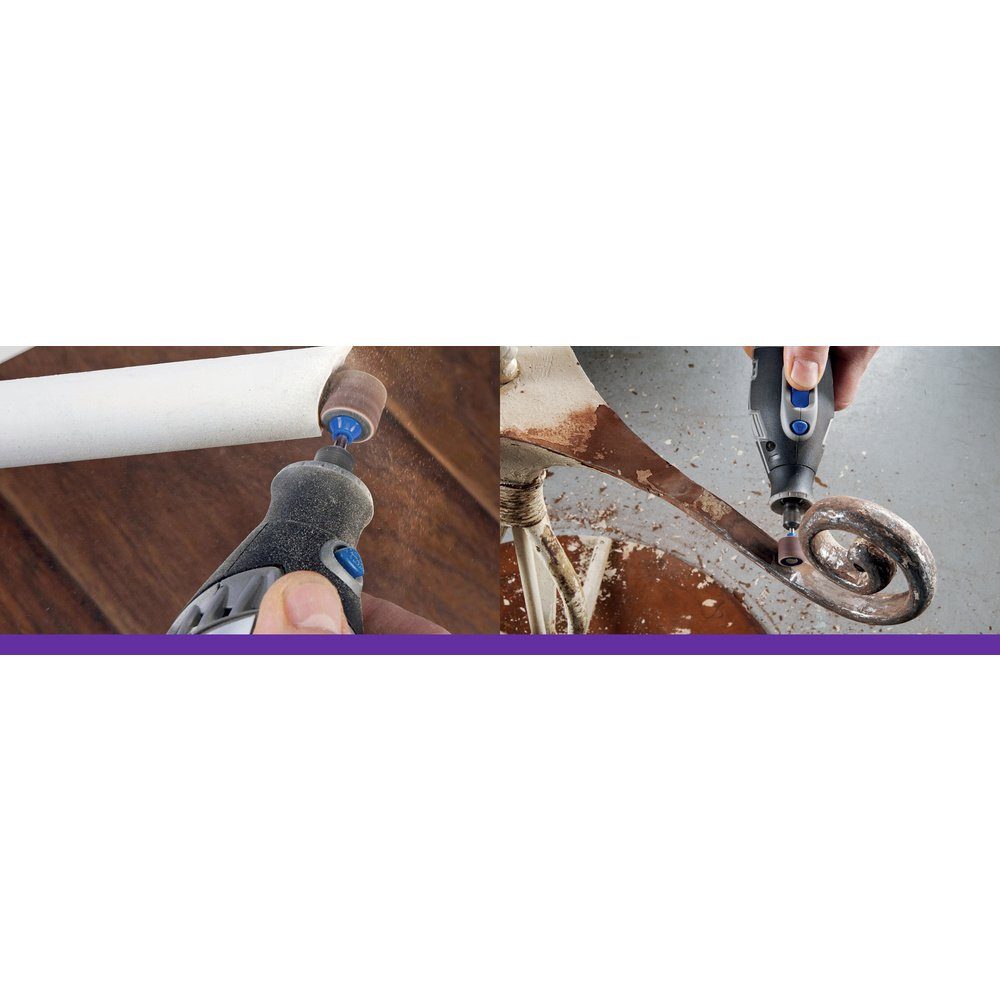 DREMEL Schleifpapier Dremel SC407 2615S407JA Schleifband-Set mit Schleifdorn Körnung (num)