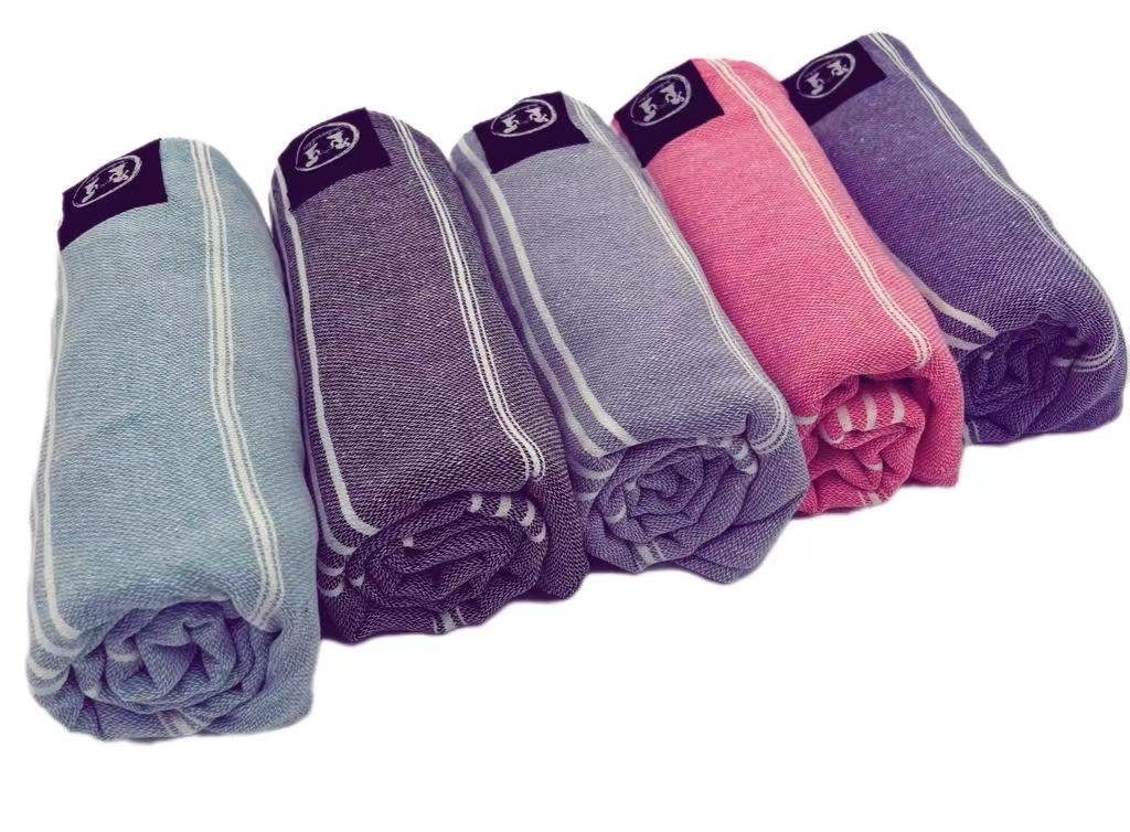 Seidenmädchen Sporthandtuch Fitness- und SPA-Handtuch FORMENTERA recycelt 145x45cm, Recycled, nachhaltig aus recycelten Materialien Rosa