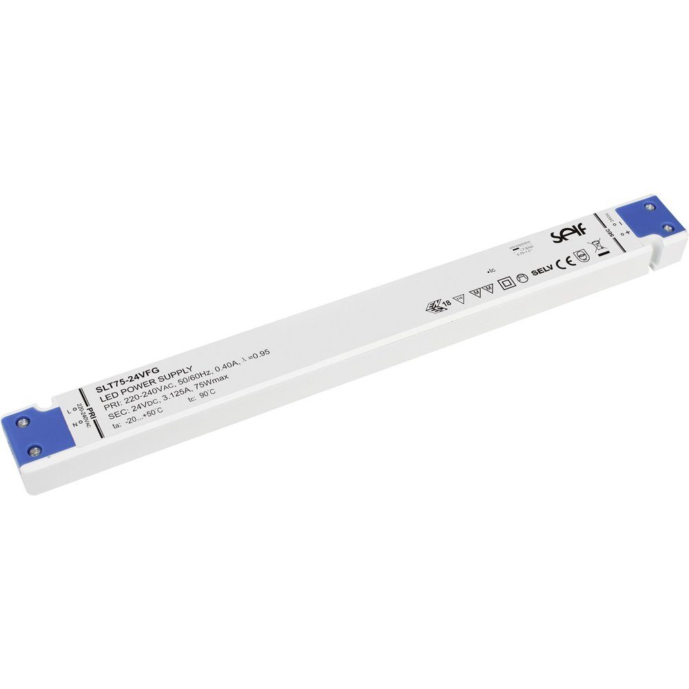 Self Electronics SLT75-24VFG LED-Treiber Konstantspannung 75 W 0 - 3. LED Trafo