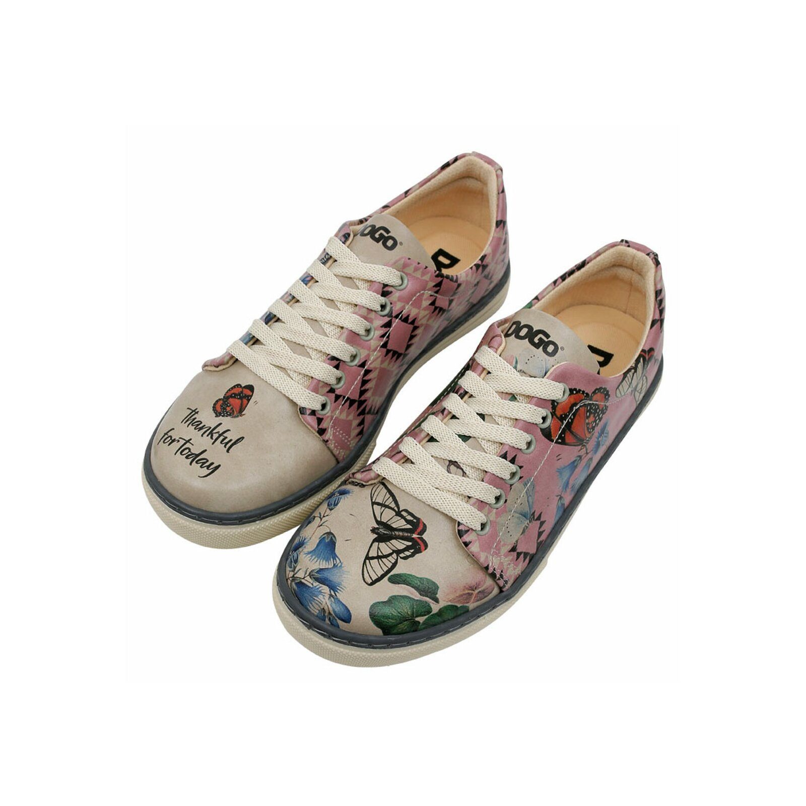 DOGO Damen Sneaker Thankful For Today günstig online kaufen