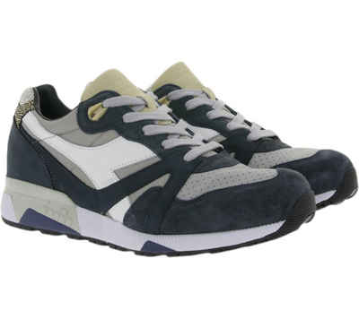 Diadora diadora Heritage N9000 Made in Italy Damen Low Top Schuhe Кросівки 201.177990.75067 Turnschuhe Blau/Grau Кросівки