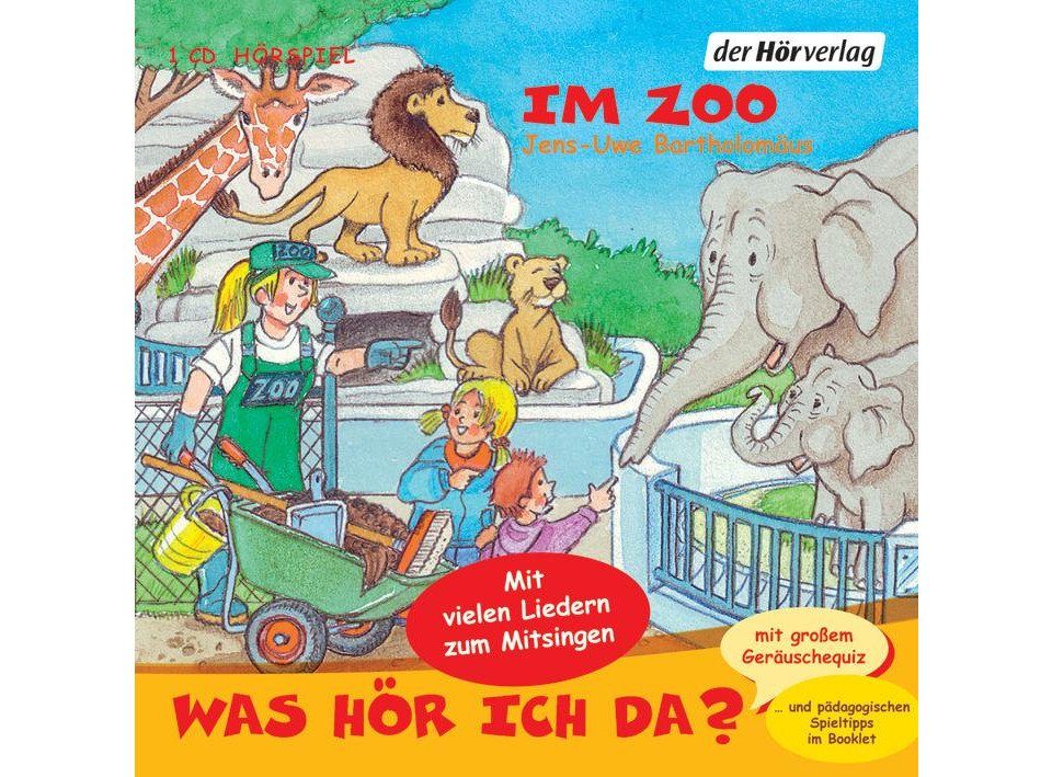 Hörspiel-CD Was hör ich da? Im Zoo