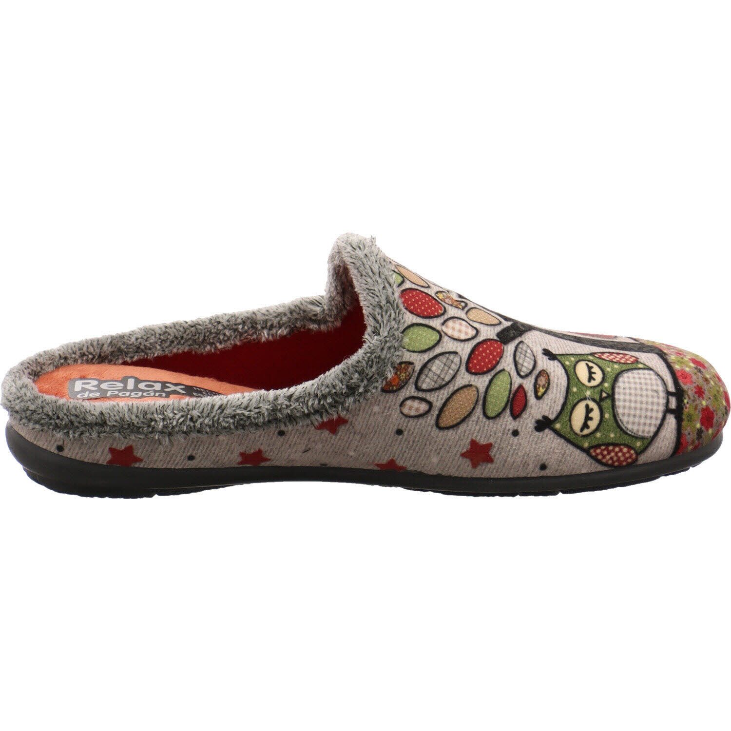 RELAX Eule Hausschuh