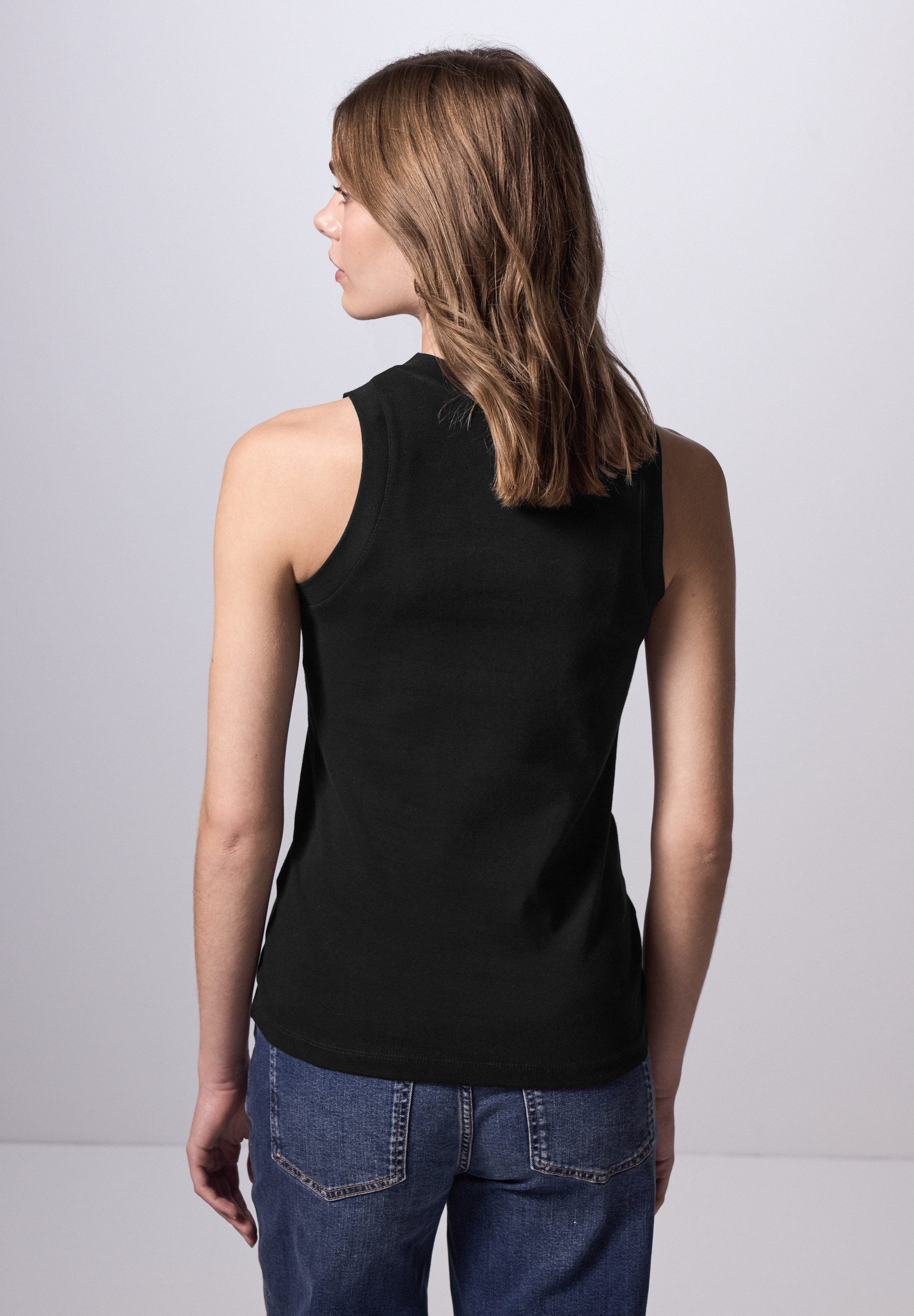 STREET ONE STUDIO T-Shirt aus elastischem günstig online kaufen