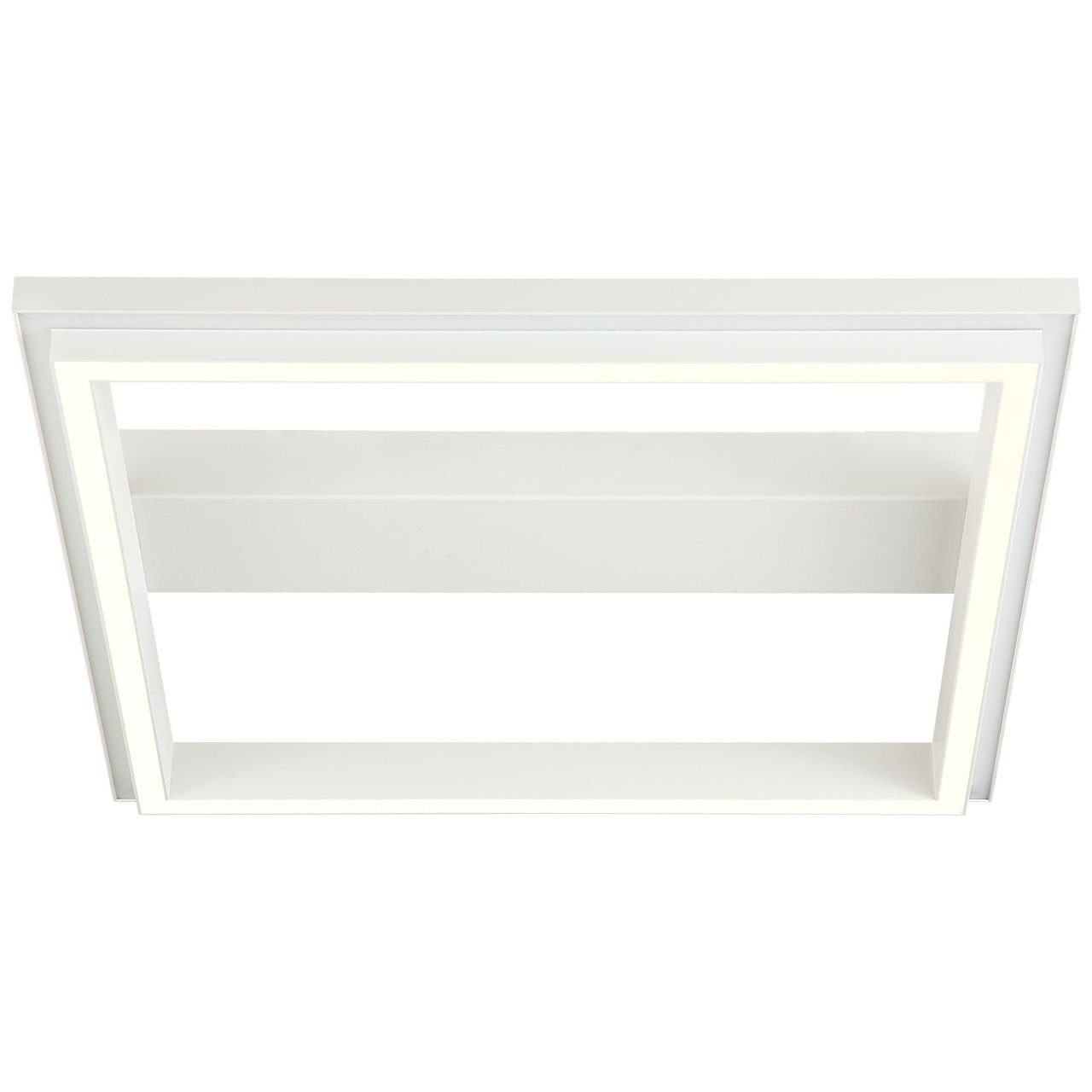 Brilliant Deckenleuchte Pallas, Pallas 50x50cm LED Deckenleuchte Wand- und sand/weiß LED 1x integrie