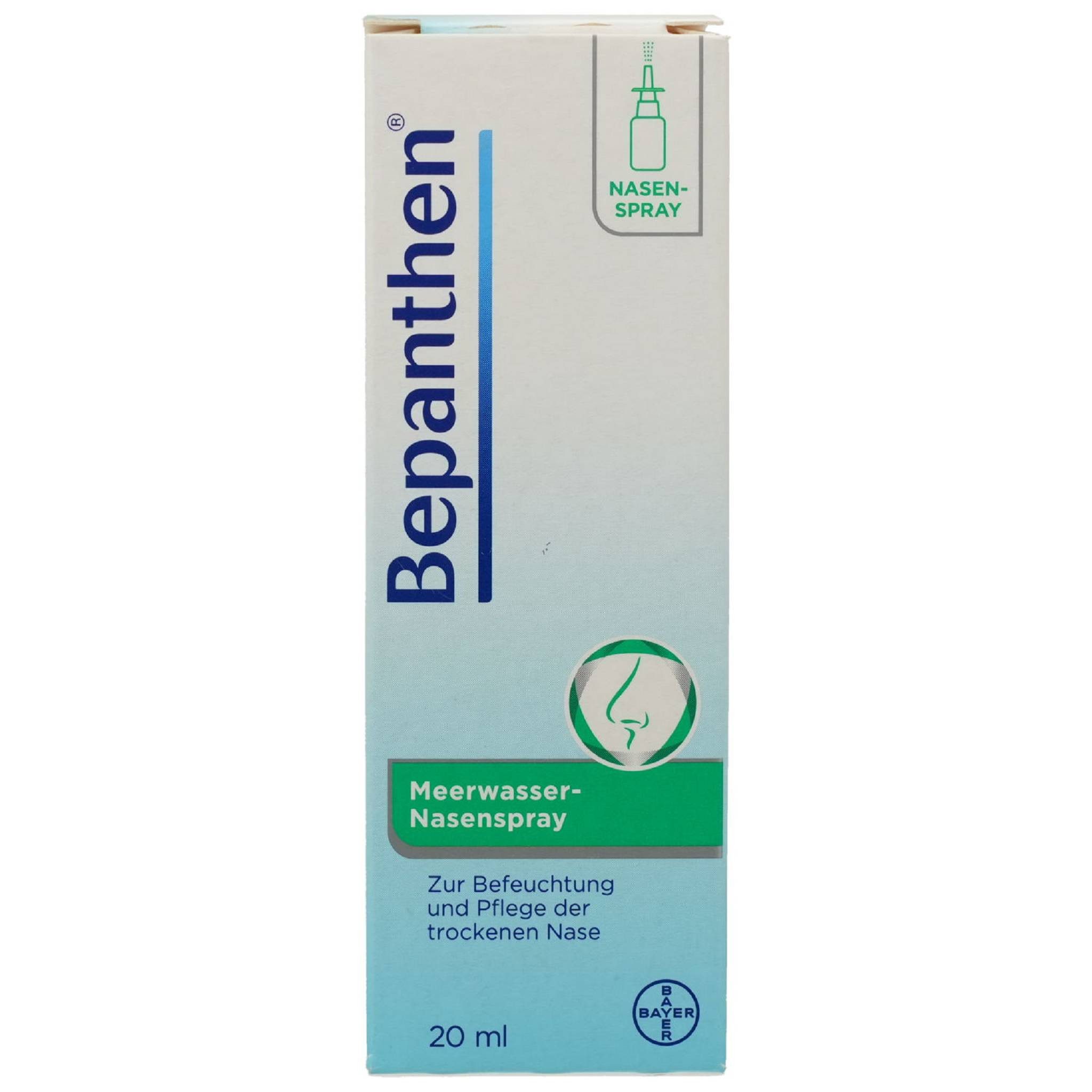 Bayer Vital GmbH Nasensauger Meerwasser Nasenspray 20ml PZN 06325944
