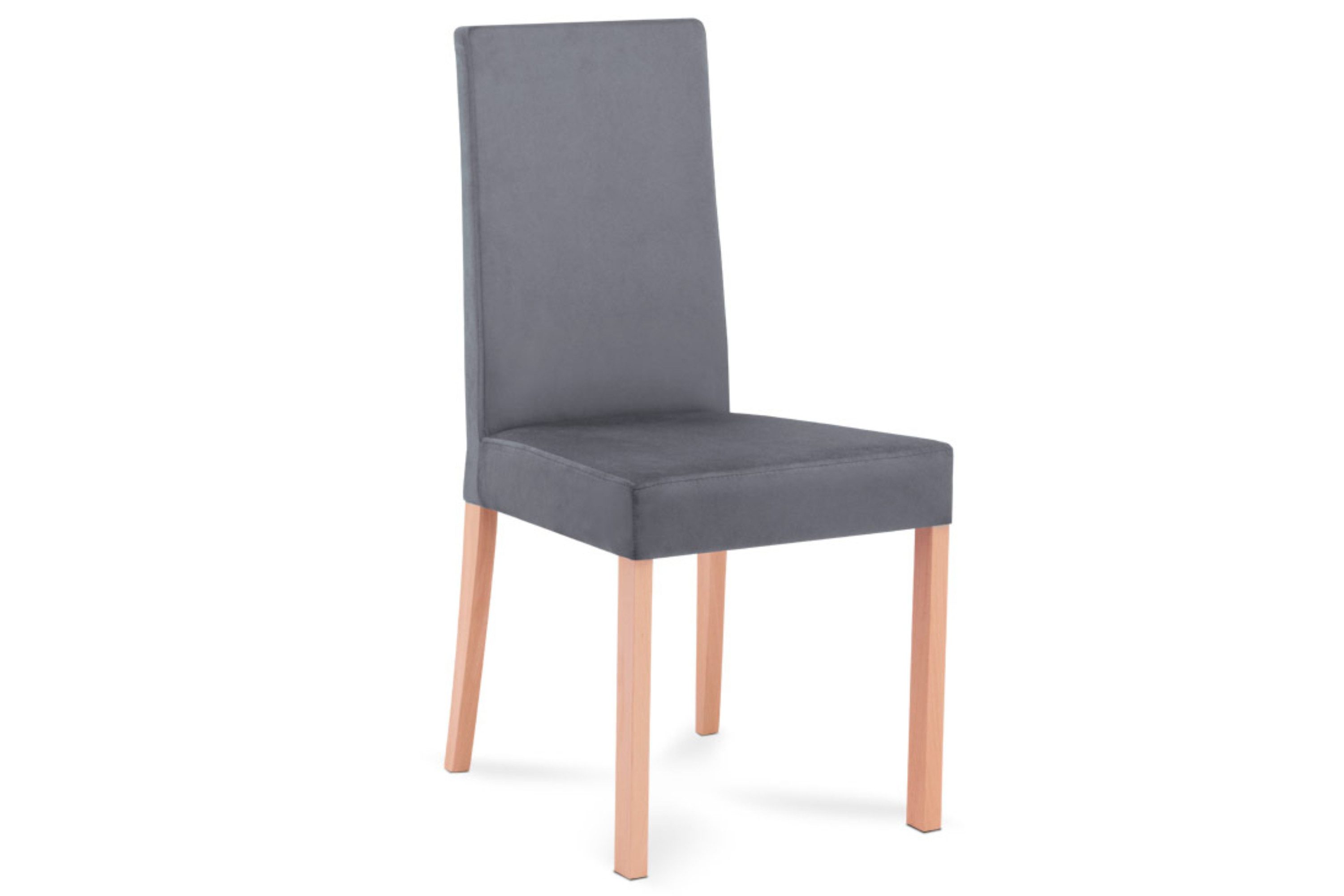 KONSIMO® Polsterstuhl CHRYSI Holzstuhl, hergestellt in der EU, gepolsterte Küchenstühle, Esszimmerstuhl, bequeme Sitzfläche, elegant