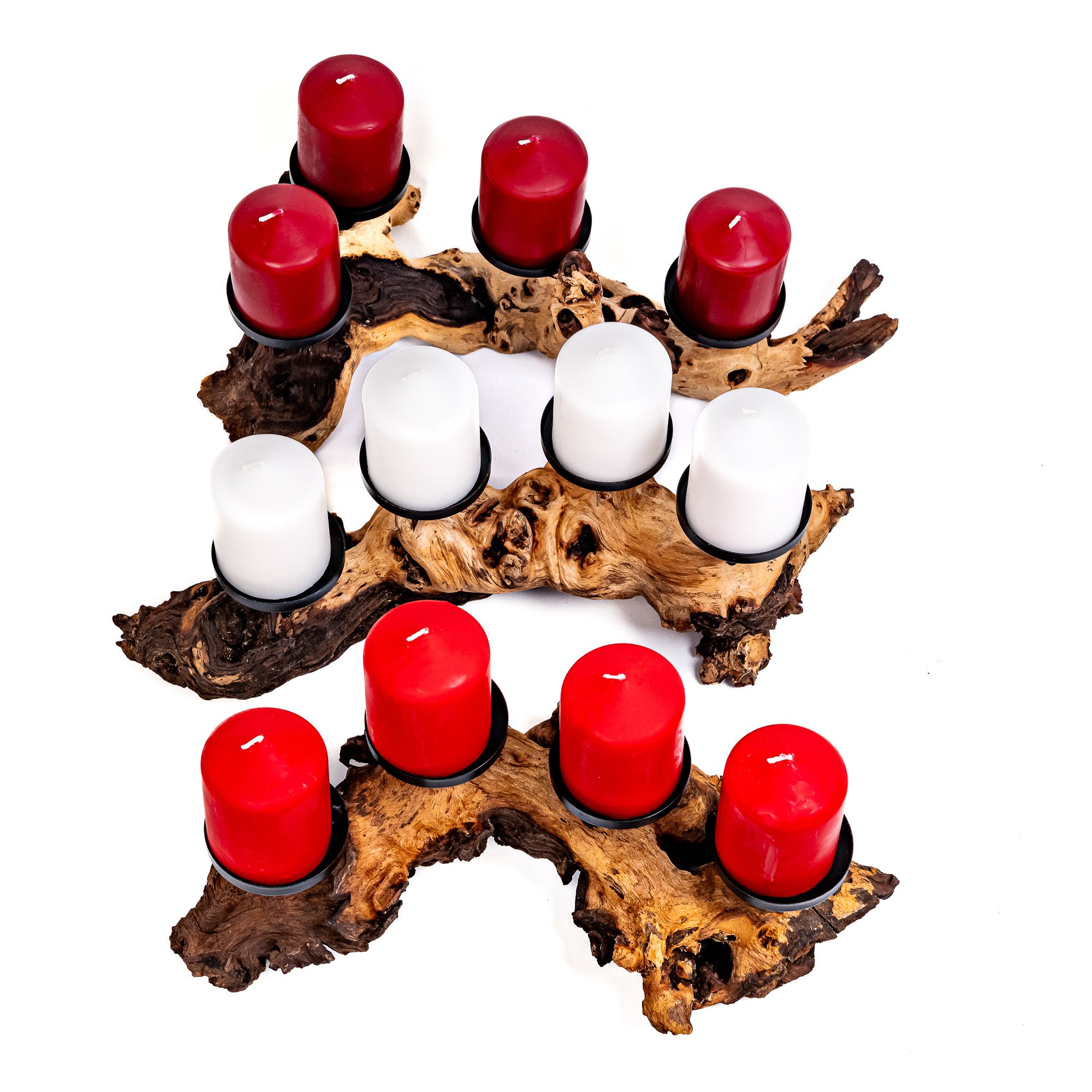 Deggelbam Kerzenhalter Kerzenwurzel - Kerzenhalter auf Echtholzwurzel 1er u günstig online kaufen