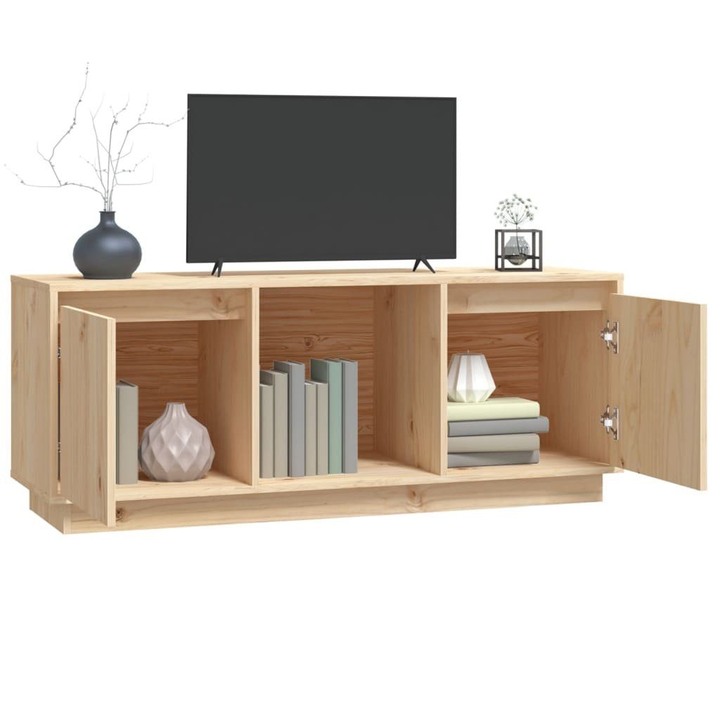 Massivholz Kiefer TV-Schrank cm furnicato 110,5x35x44