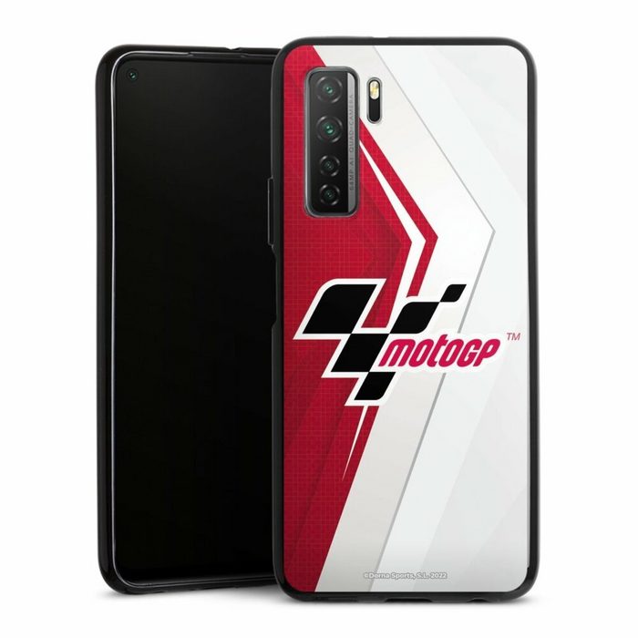 DeinDesign Handyhülle MotoGP Logo Motorsport Logo Grey and Red Huawei P40 lite 5G Silikon Hülle Bumper Case Handy Schutzhülle