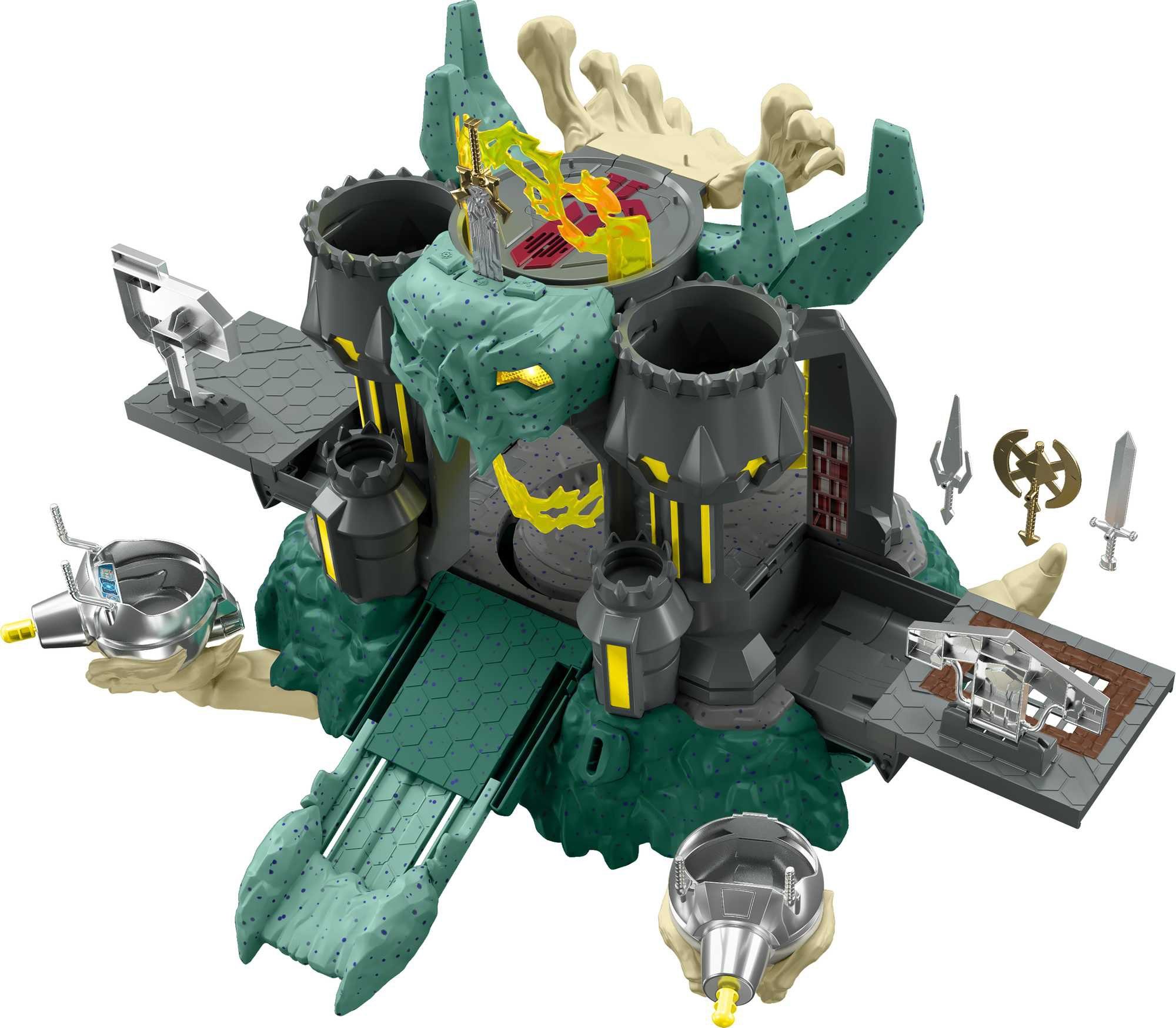 Mattel® Spielwelt mit Licht Universe, of Masters und Castle Animated the Grayskull, Sound