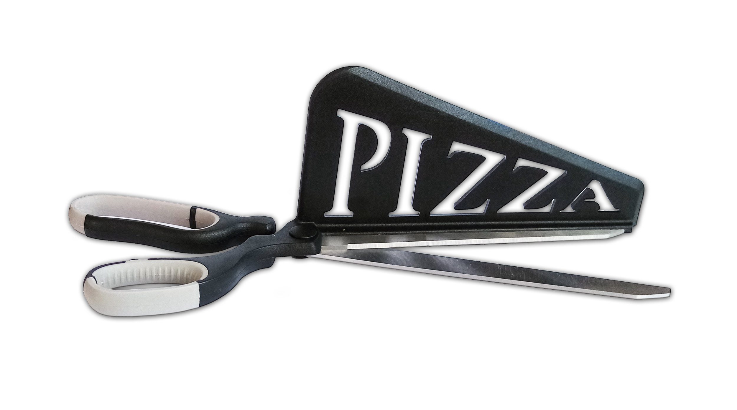 Pizzaschere PIZZASCHERE mit Schaufel Küchenschere Pizzaheber Pizzaschneider Pizza Schere 48