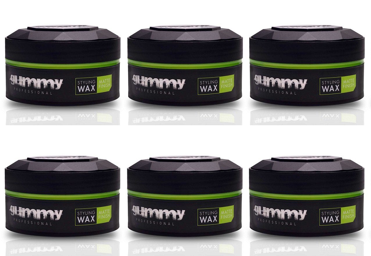 Haarwachs Fonex Gummy Styling Wax Matte Finish 150ml 6 Stück