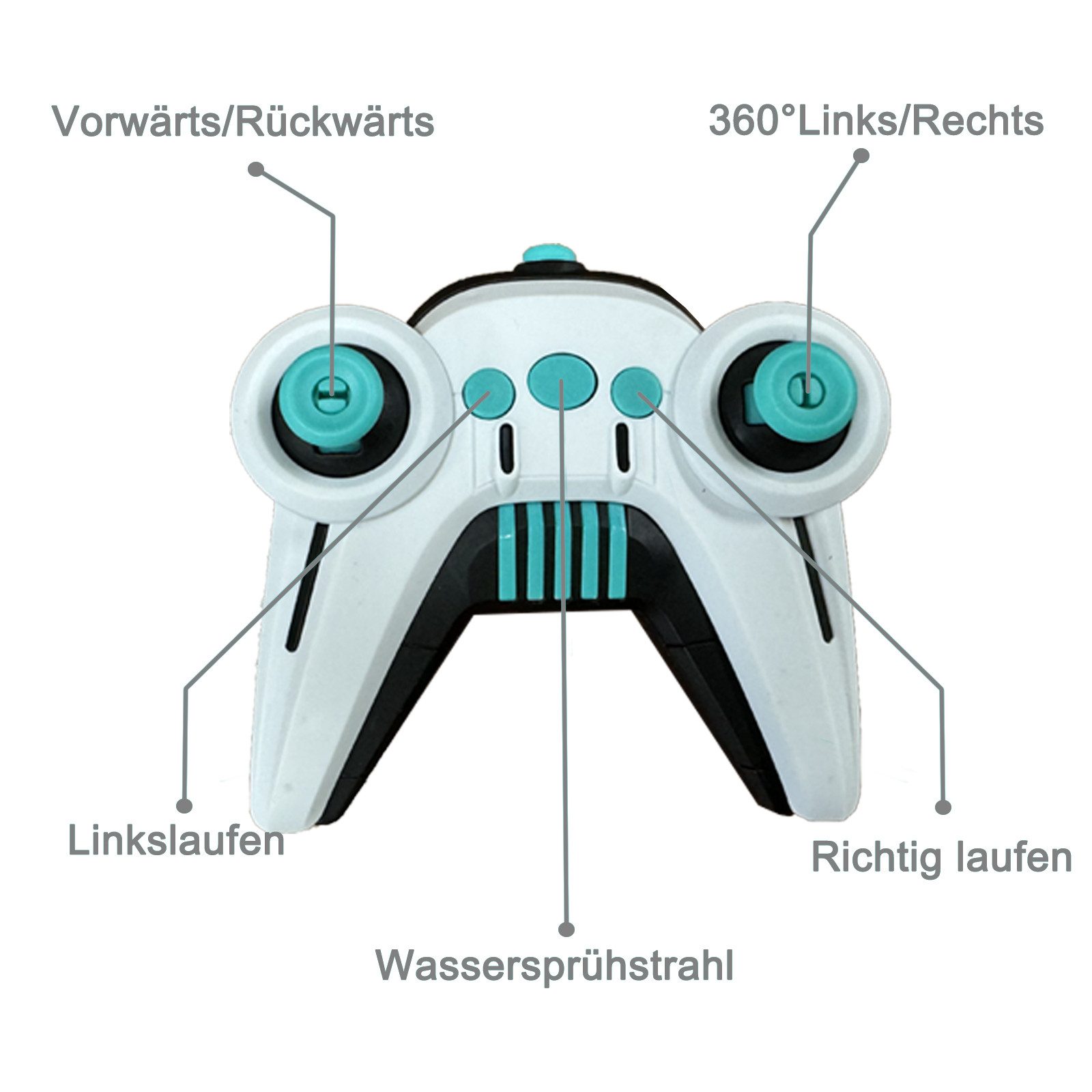 Thumbnail - Esun RC-Auto Rc Auto, RC Monster Truck mit Sprühnebel-Musik-LED, (Set, Komplettset), 1:16 2,4 GHz Ferngesteuertes auto a...
