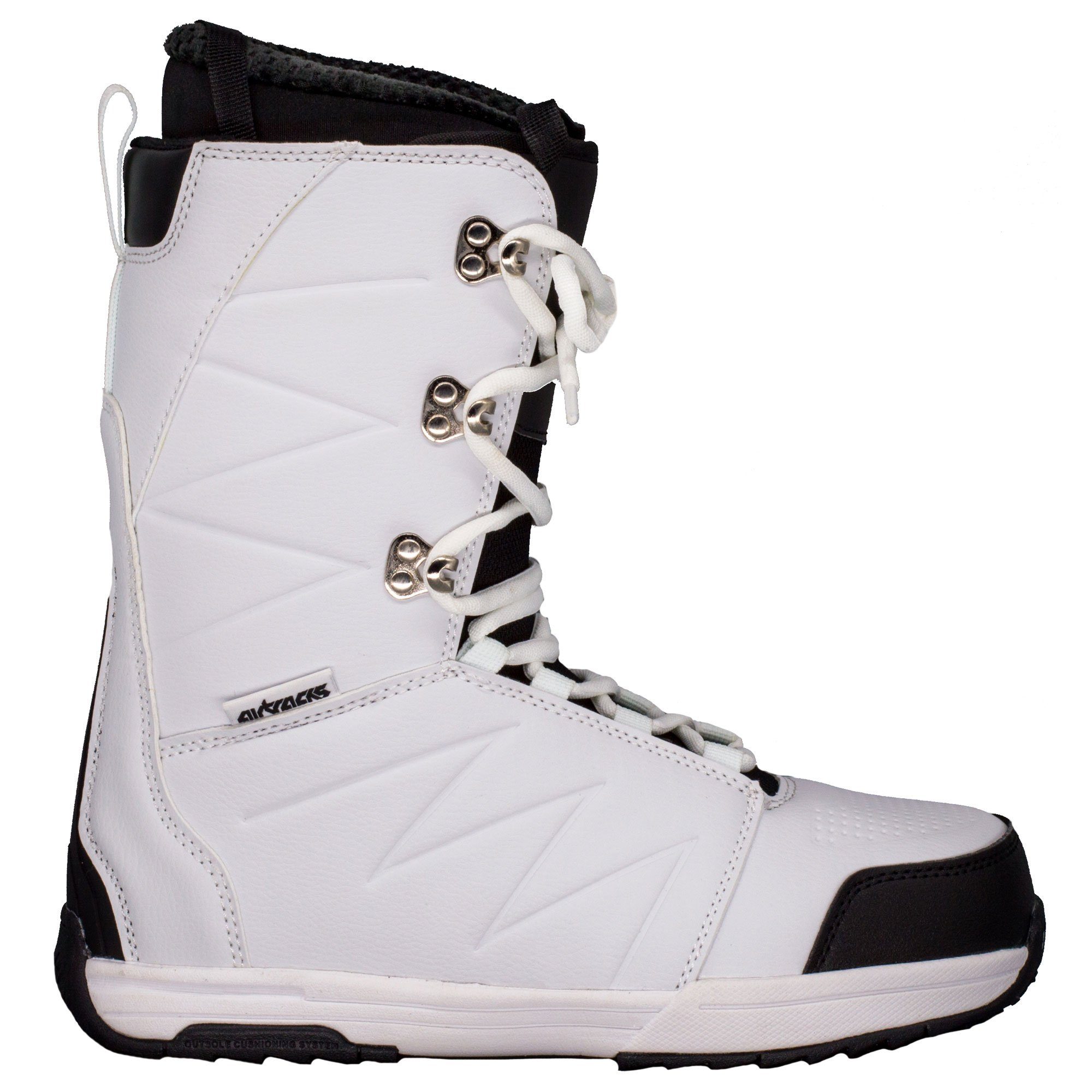 Airtracks Damen Snowboard Boots STAR White Snowboardboots (All Mountain, Freeride, Freestyle / Mod. 2025) wasserdicht