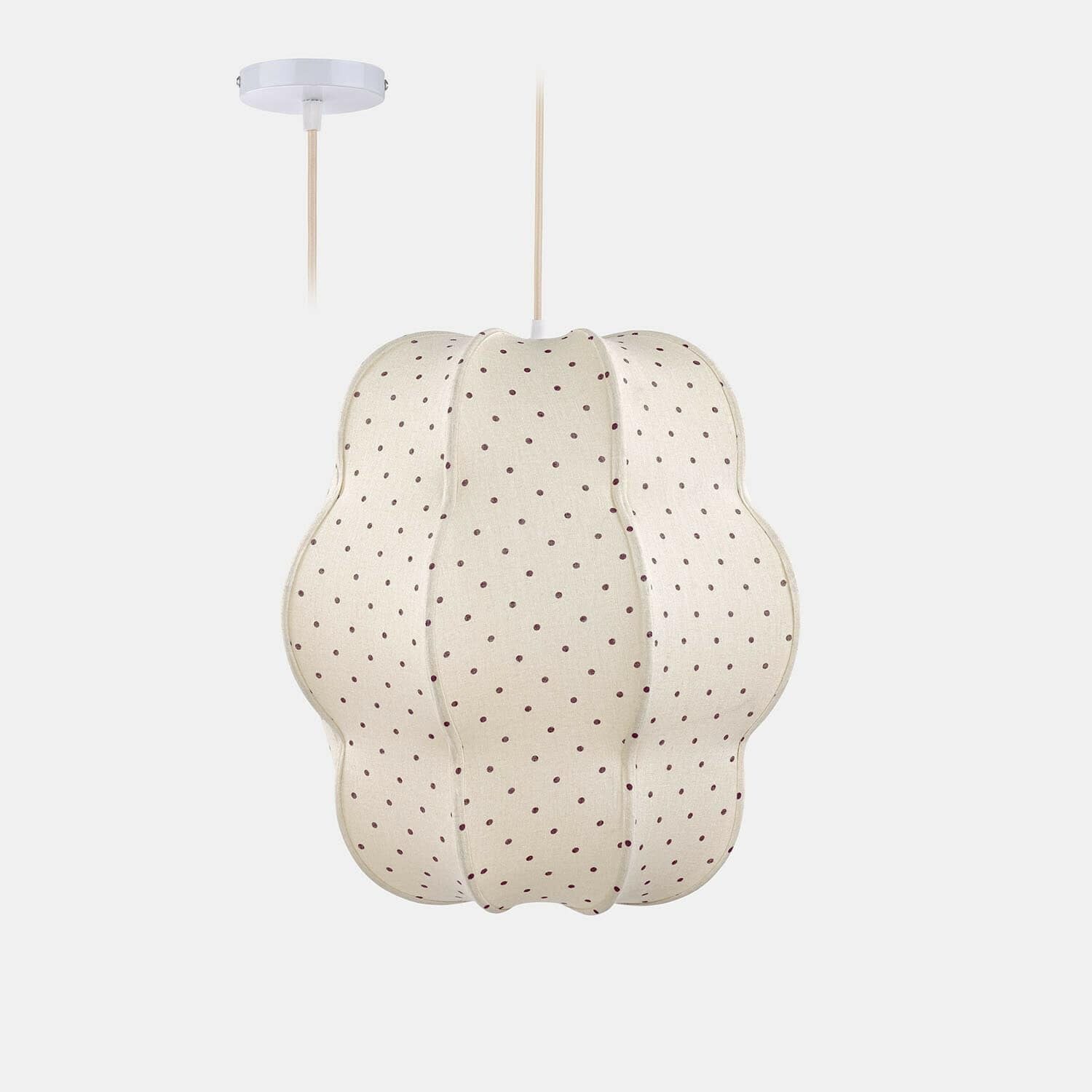 Mirabeau Hängeleuchten Hängelampe Lillumo beige/schwarz