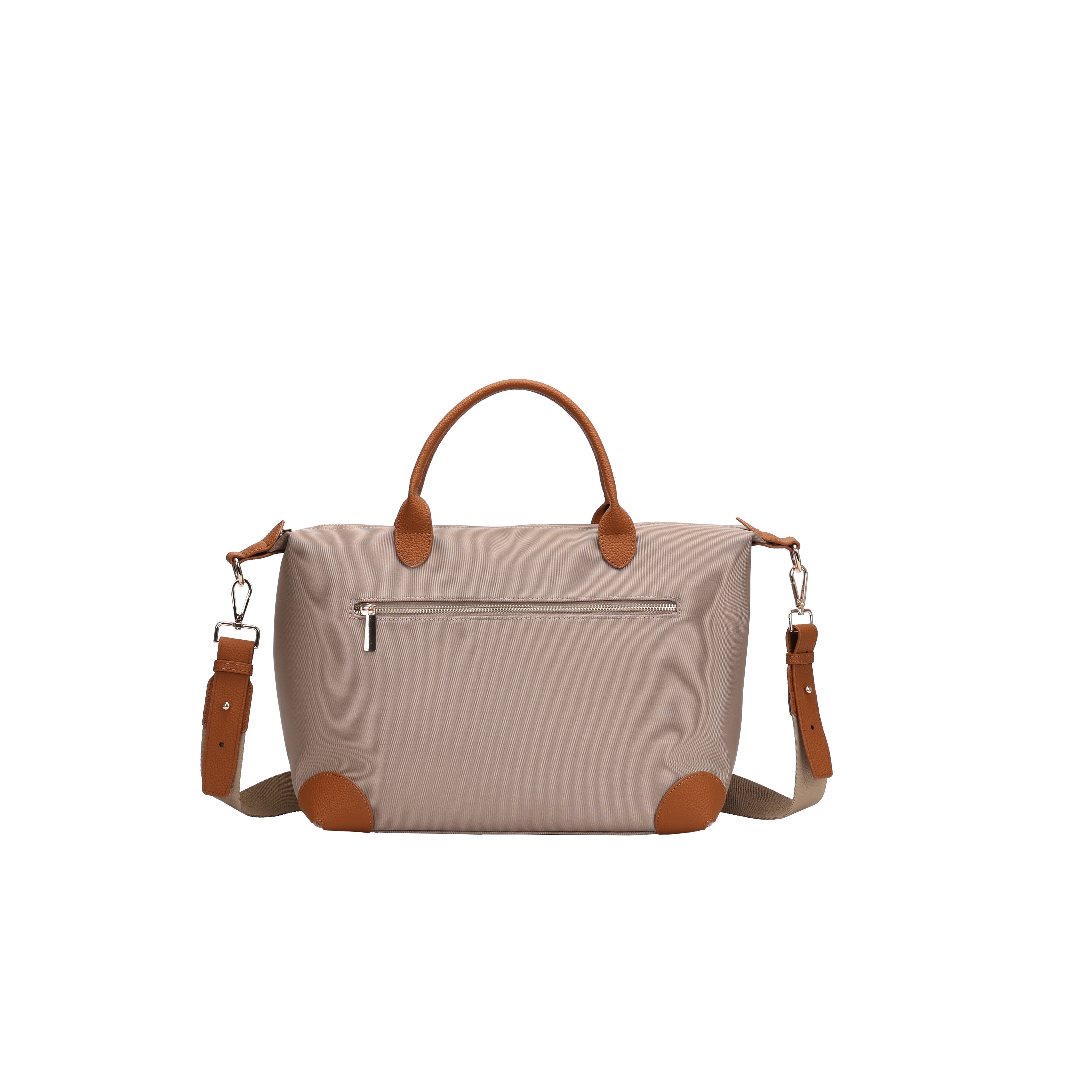 BRISE TASCHE Handtasche Geräumige Textil-Handtasche mit Schulterriemen und Reißverschluss, geräumig, abnehmbarer Schulterriemen, Reißverschlussfächer