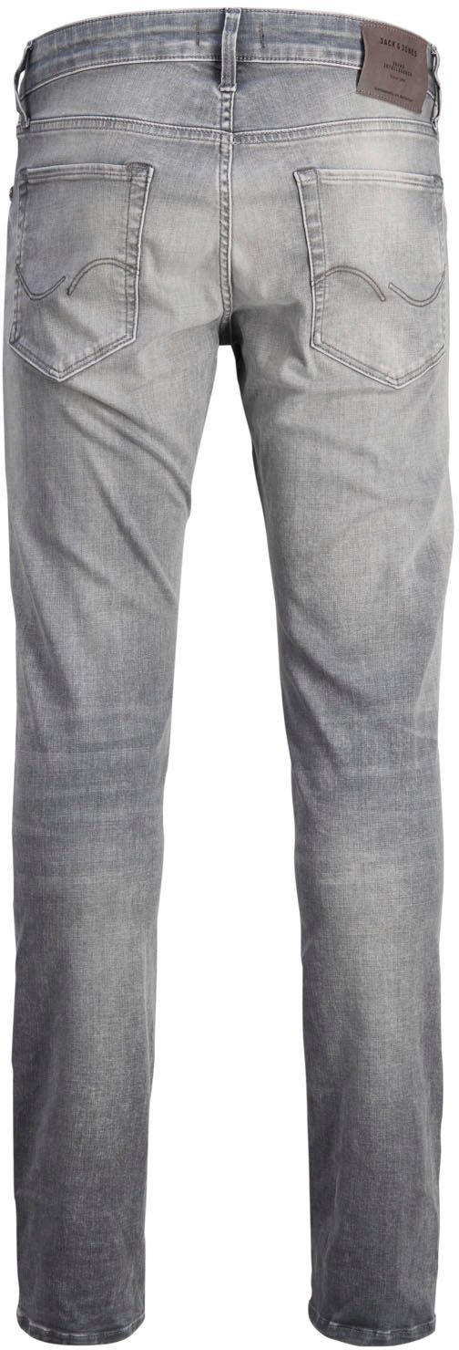 & Slim-fit-Jeans GLENN Jones grey-denim ICON Jack