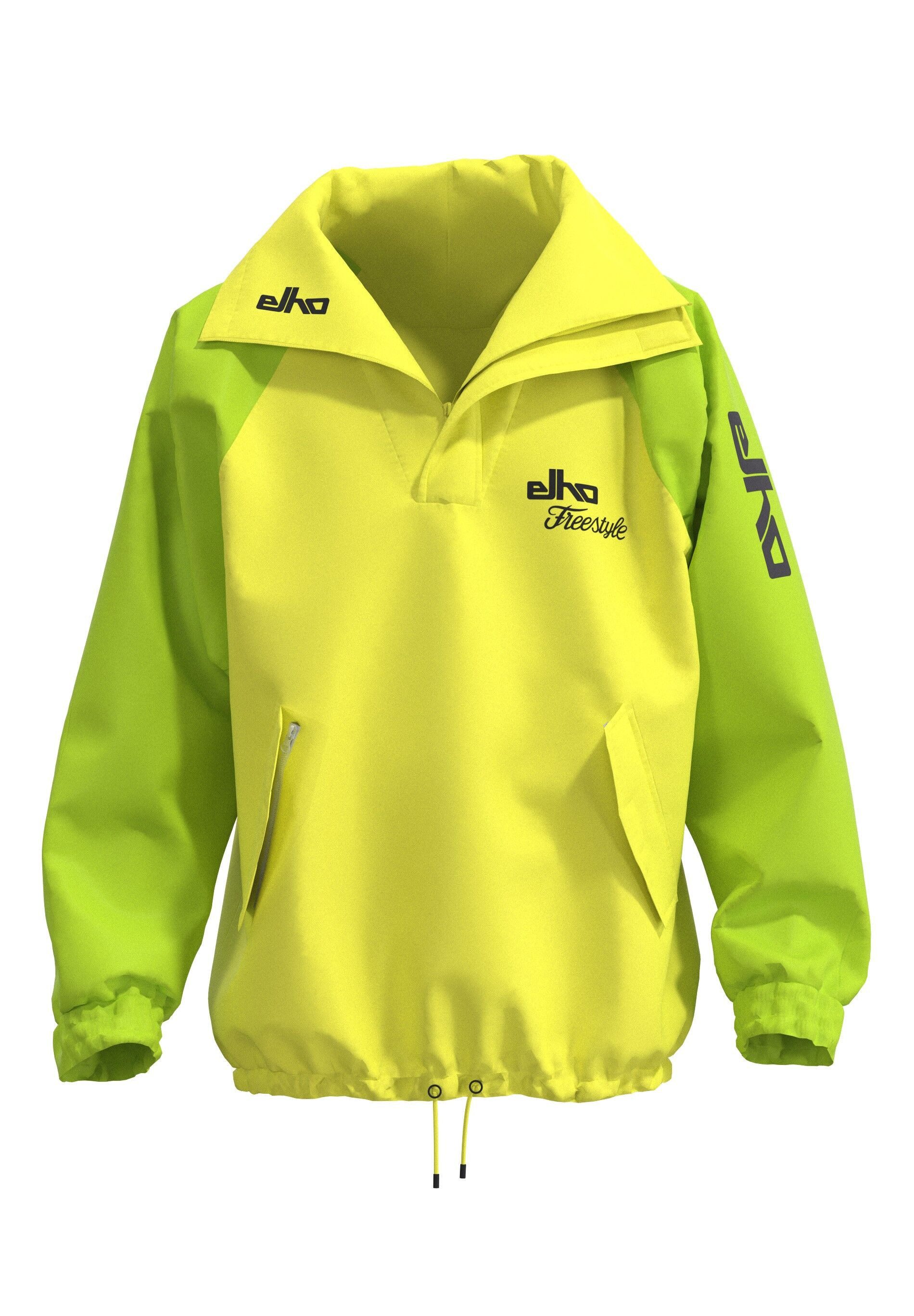 Elho Outdoorjacke (1-St) mit Reißverschluss Taschen