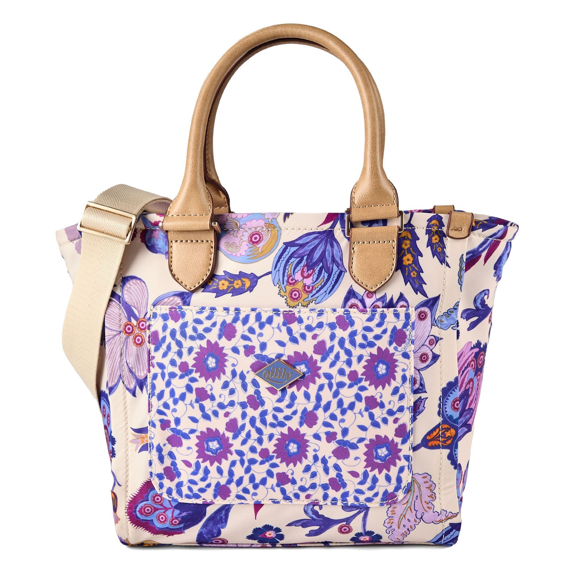 Oilily Henkeltasche Sapphire Chintz, Polyester