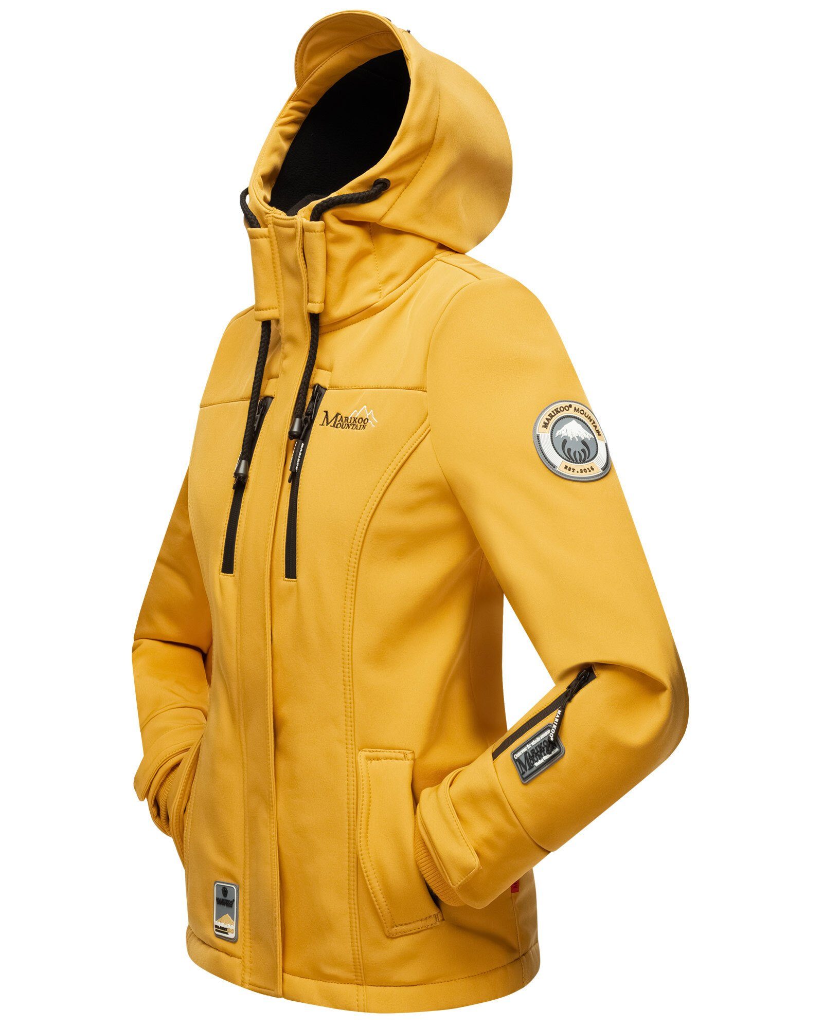 Marikoo Softshelljacke Kleine Zicke sportliche Funktionsjacke – Bild 4 von 5