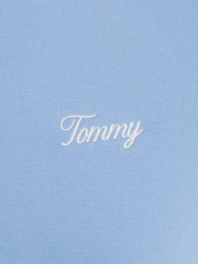 Tommy Jeans Jerseykleid TJW SCRIPT SS BODYCON DRESS EXT mit Tommy Jeans Flagge