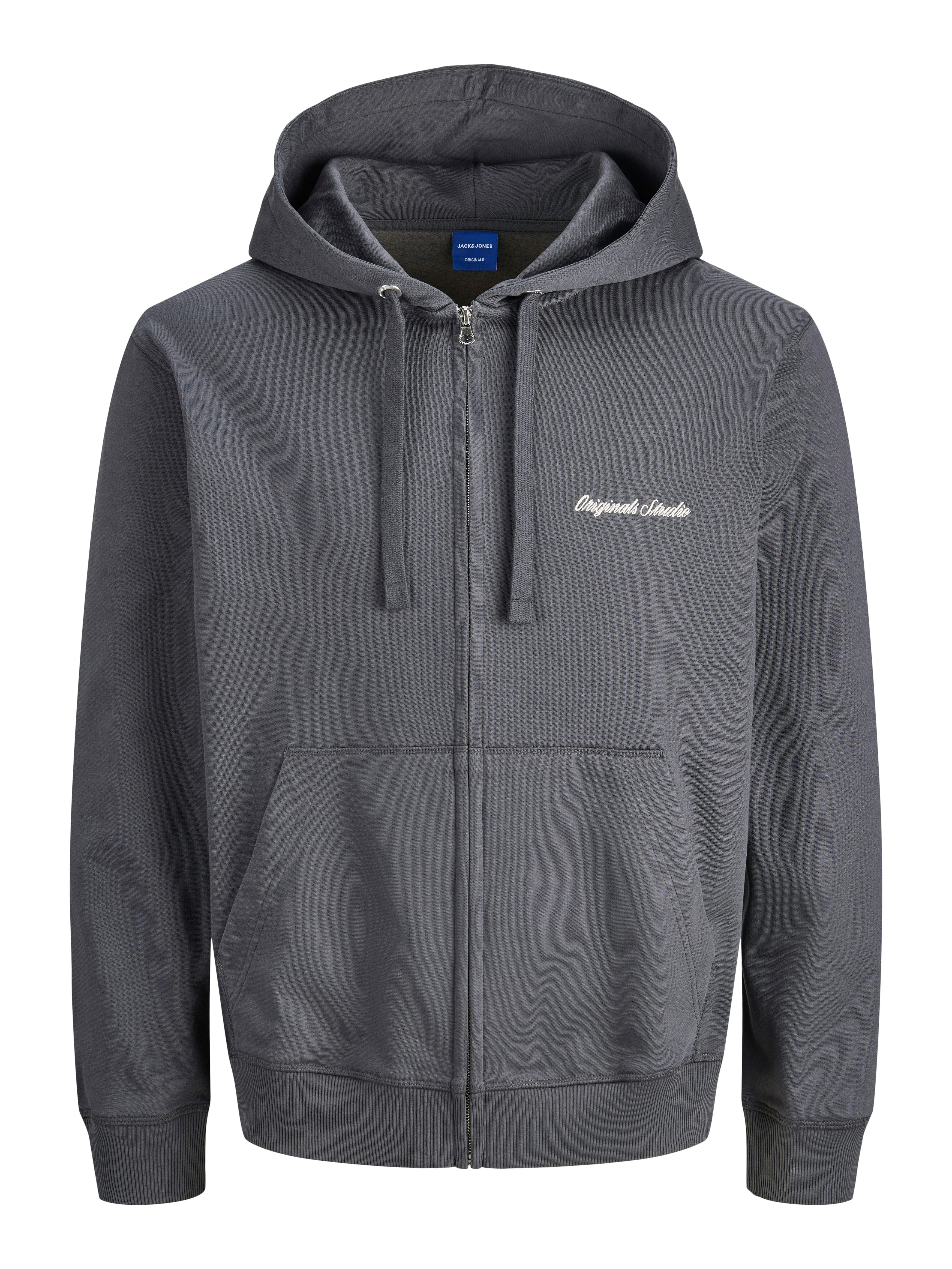 Jack & Jones PlusSize Kapuzensweatshirt JORNORREBRO EMB SWEAT ZIP HOOD PLS günstig online kaufen