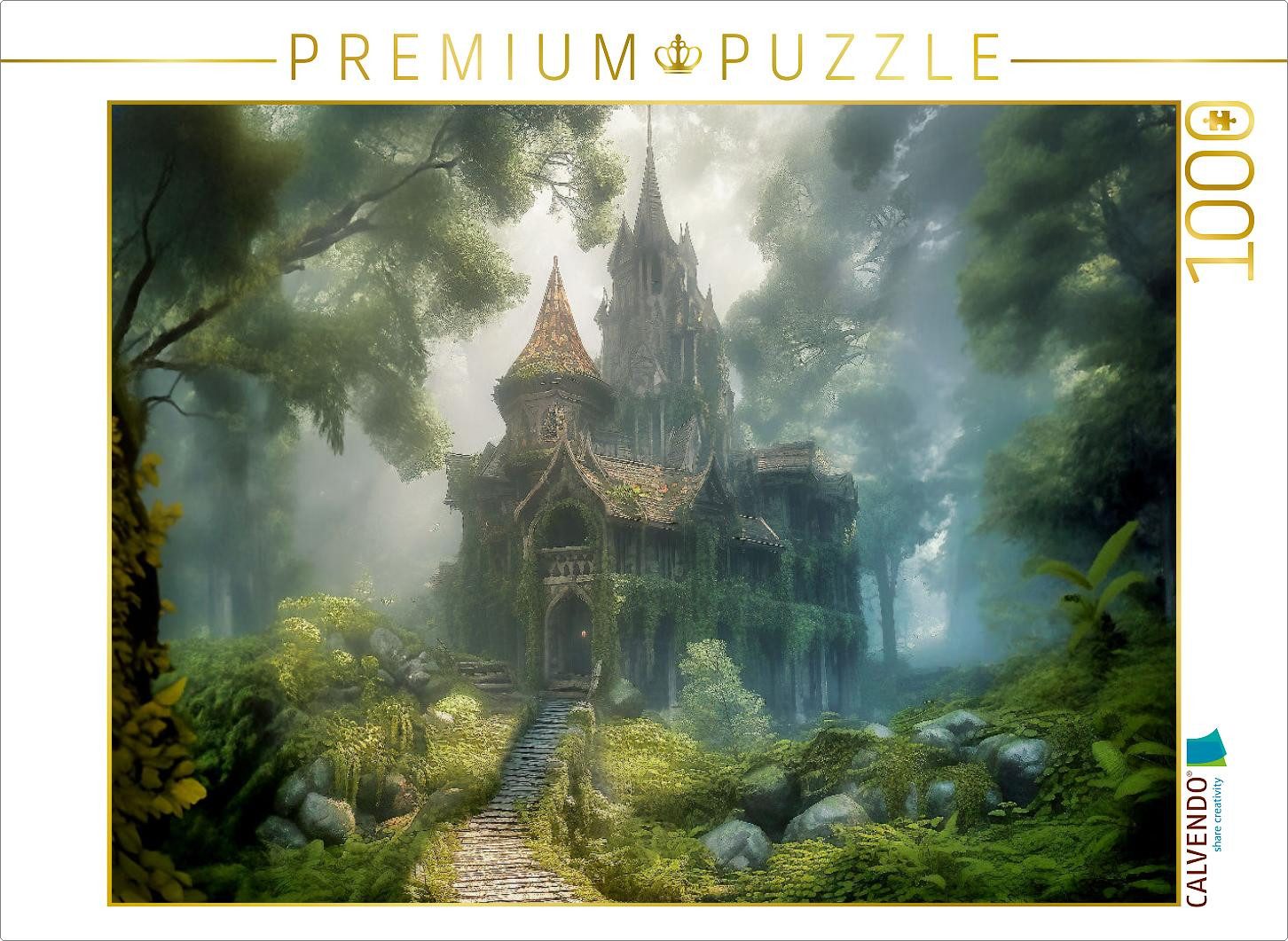Puzzle CALVENDO Puzzle Ein Motiv aus dem Kalender Im Reich der Elben, 1000 T