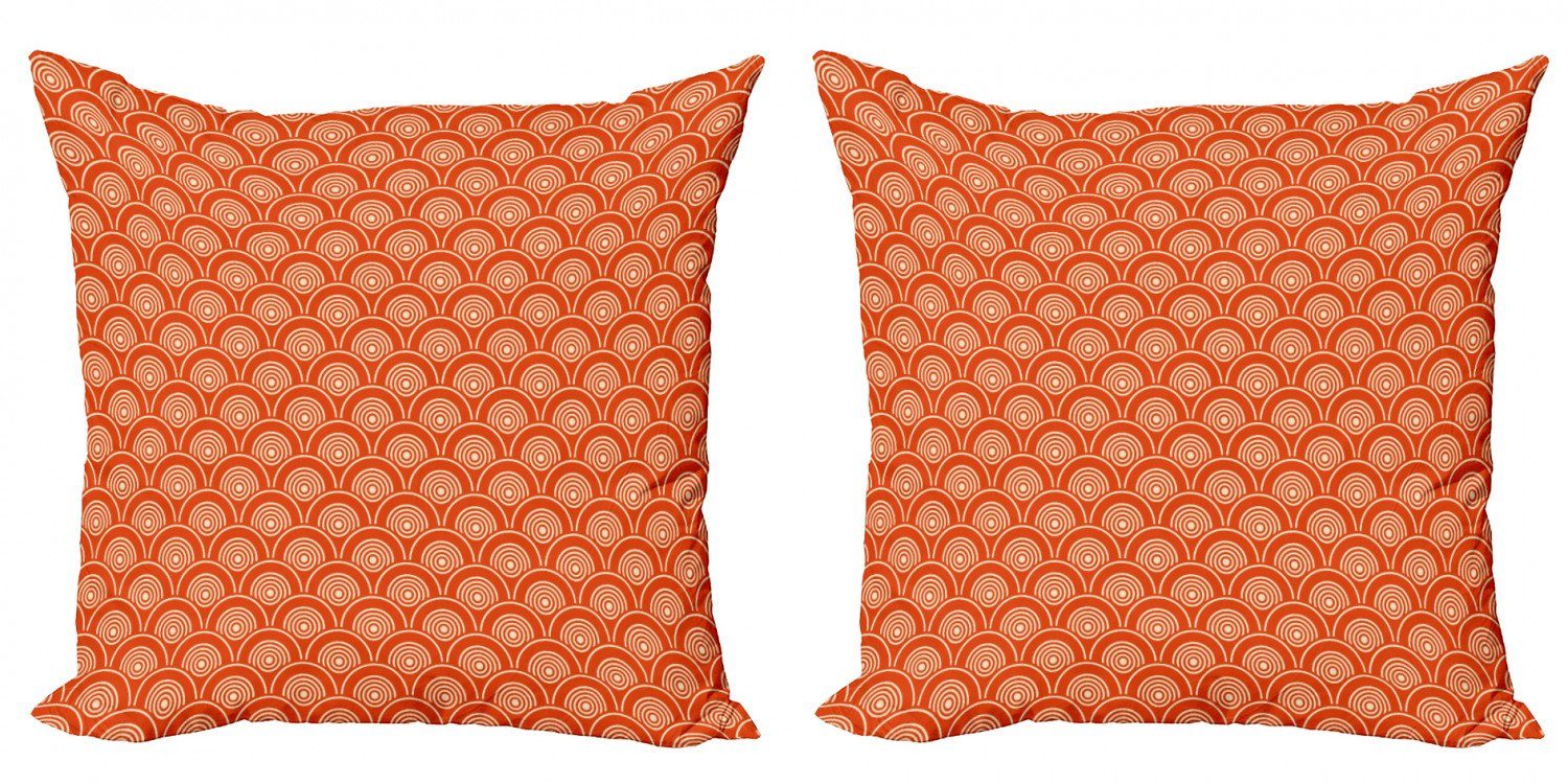 Kissenbezüge Modern Abakuhaus Doppelseitiger Motive (2 Geometrisch Digitaldruck, Kimono Stück), Accent Muster