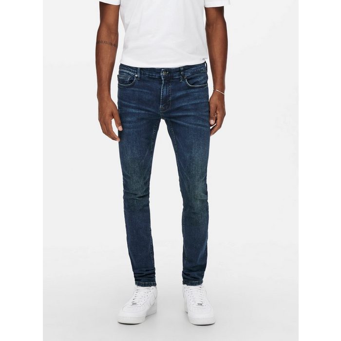 ONLY & SONS Slim-fit-Jeans ONSWARP GREY DCC 2051 NOOS - 22012051 (1-tlg) 3977 in Blau