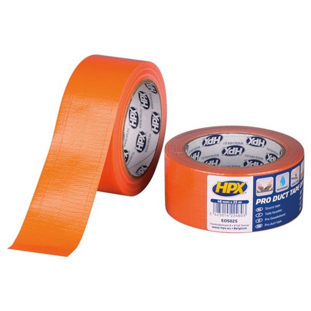 HPF Doppelklebeband Universal-Reparaturband - orange 48 mm x 25 m (1-St)