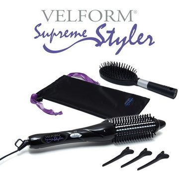 Velform® Haarglättbürste Supreme Styler, 4 in 1 Multifunktions-Thermobürste mit Ionen-Technologie