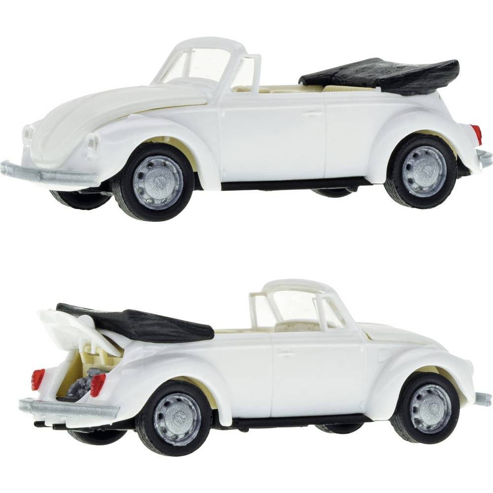 Kibri Modelleisenbahn-Straße 11229 H0 PKW Modell Volkswagen (VW) Käfer Typ 11, 1302 Cabrio