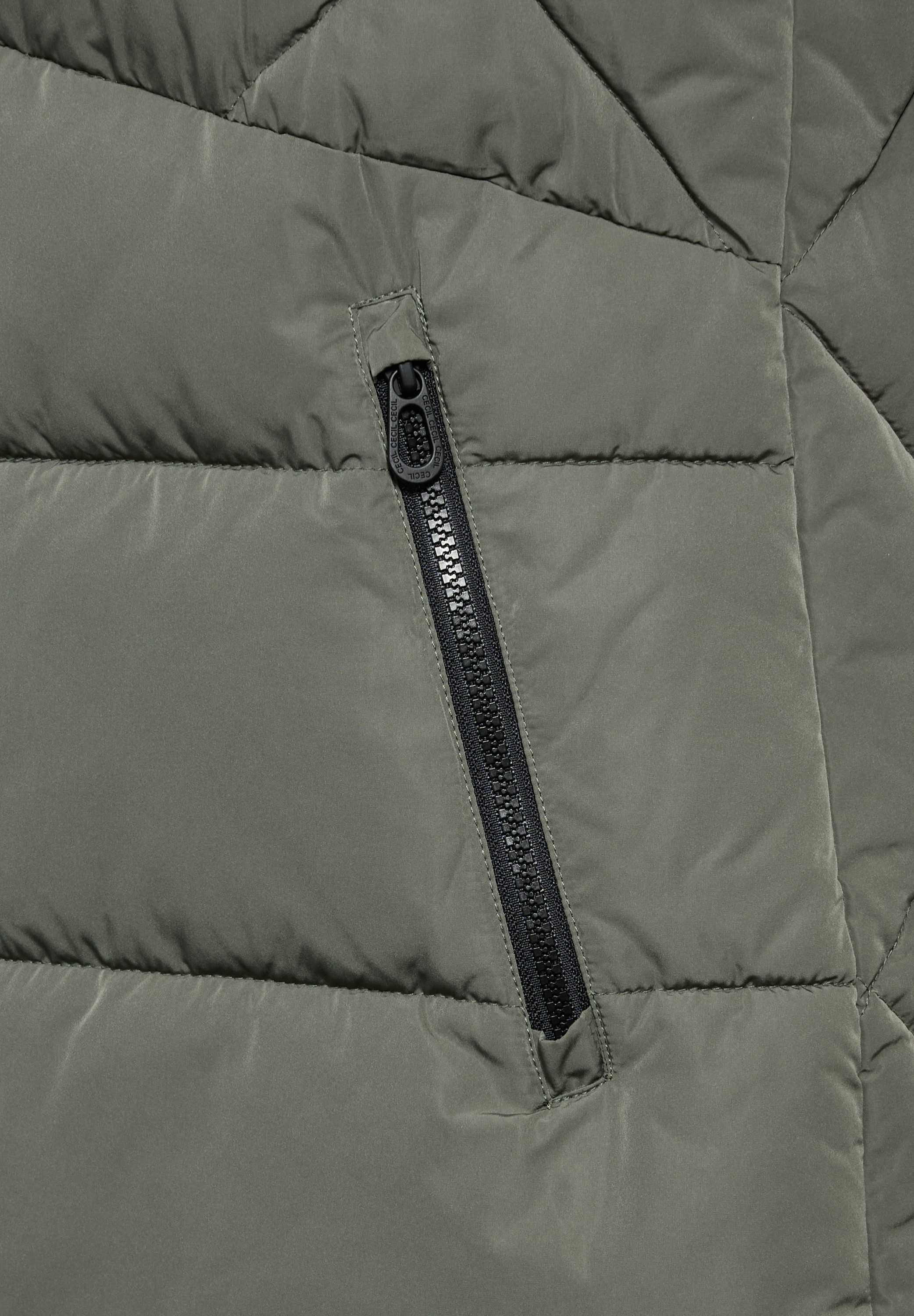 CECIL Steppweste mit Stehkragen