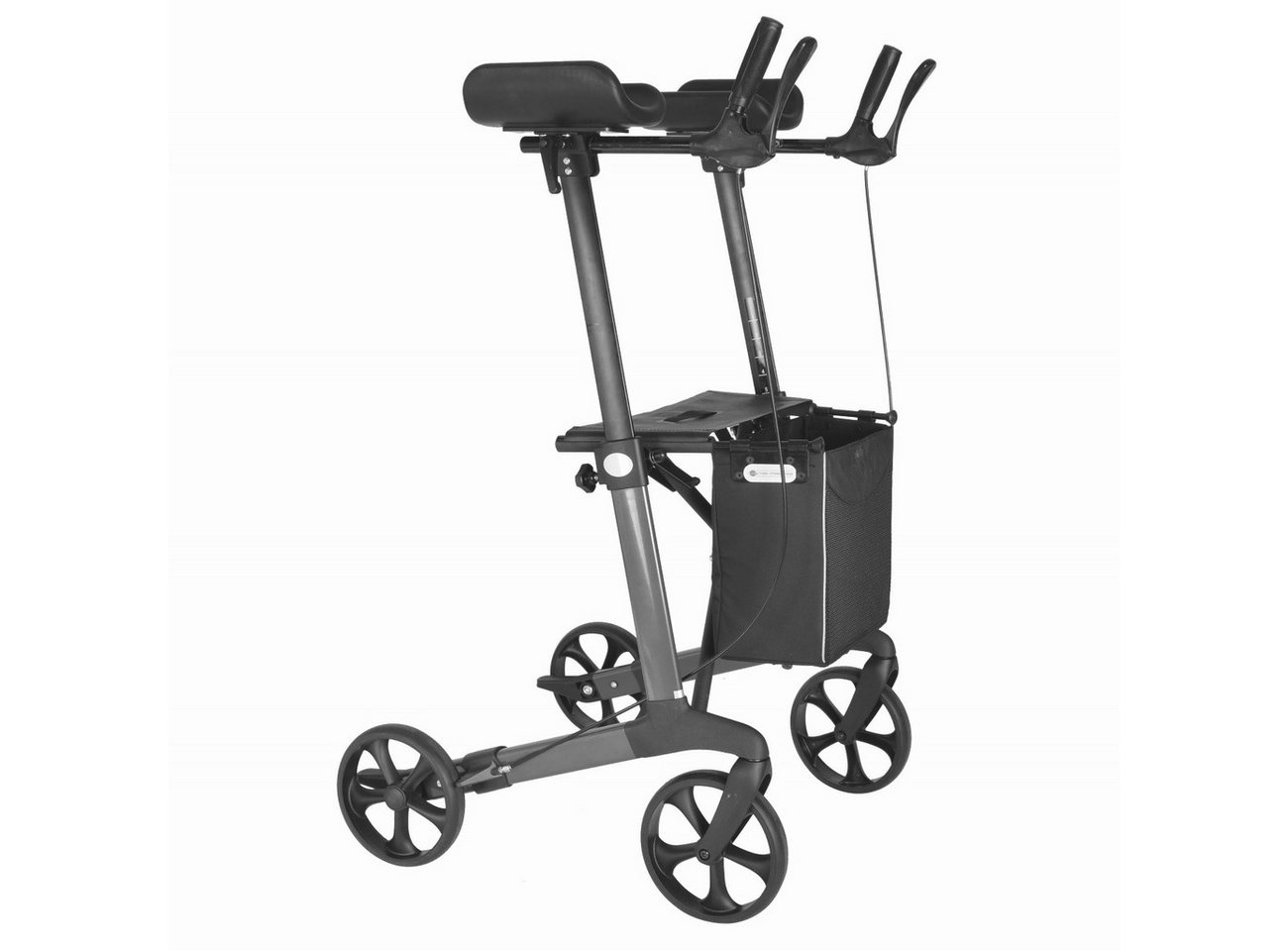 Rehasense Rollator Arthritisrollator Rehasense Navigator, Sitzhöhe 62 cm, 8 Jahre Garantie