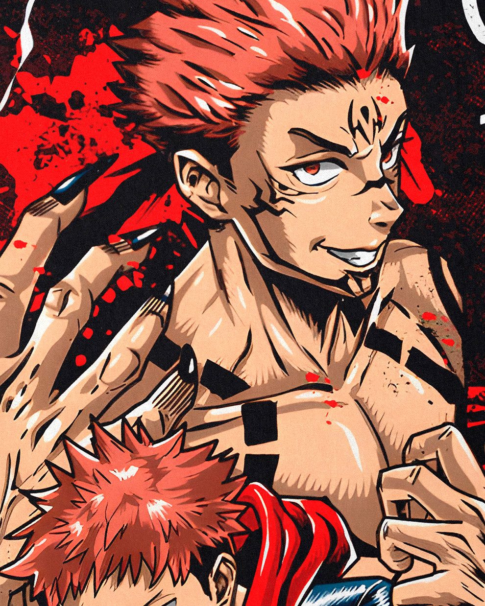 style3 T-Shirt Sakuna Power jujutsu kaisen anime japan manga