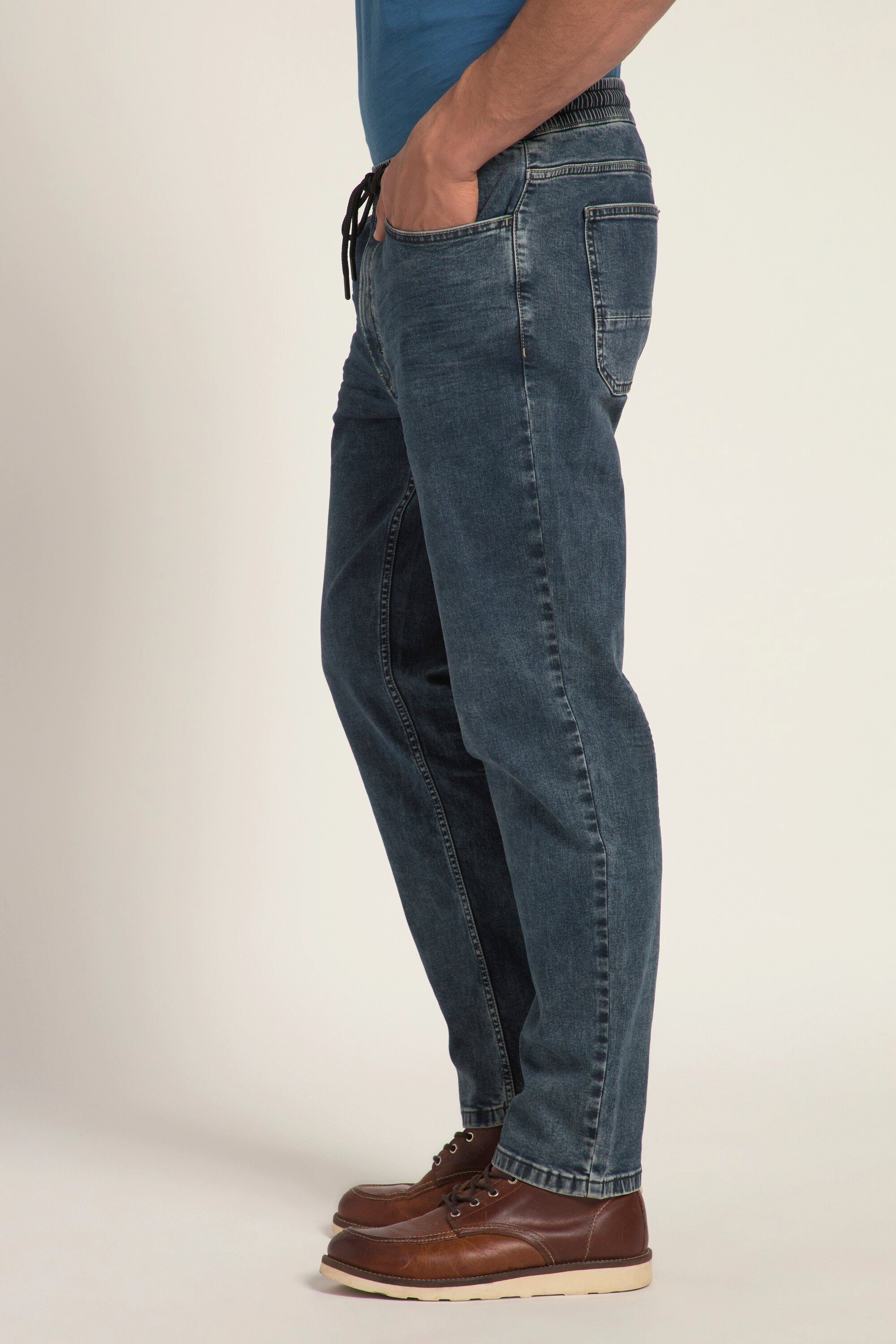Modern 5-Pocket-Jeans FLEXNAMIC® Schlupfjeans Denim 5-Pocket JP1880 Fit