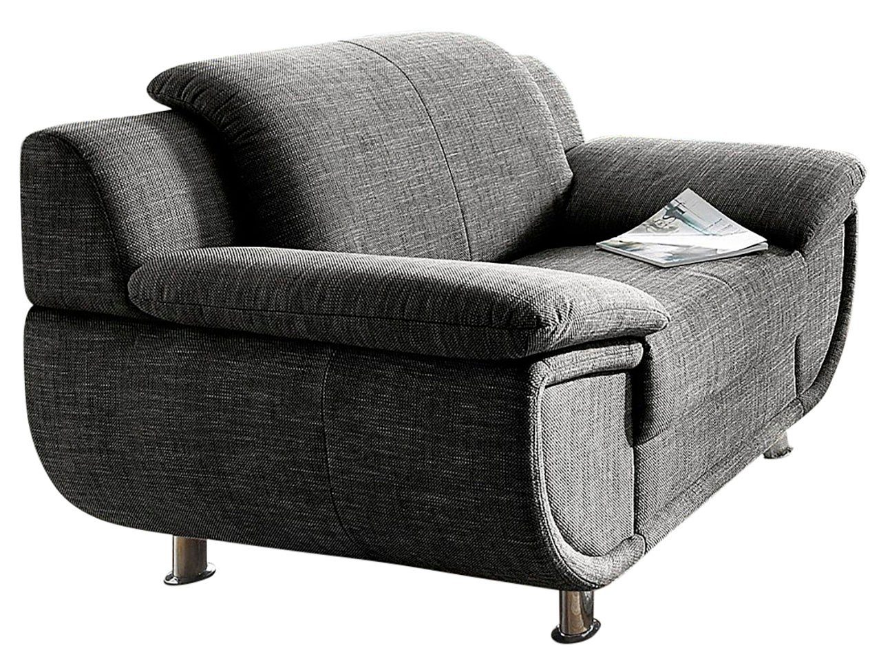 TRENDMANUFAKTUR Sessel Rondo, Breite 121 cm, günstig online kaufen