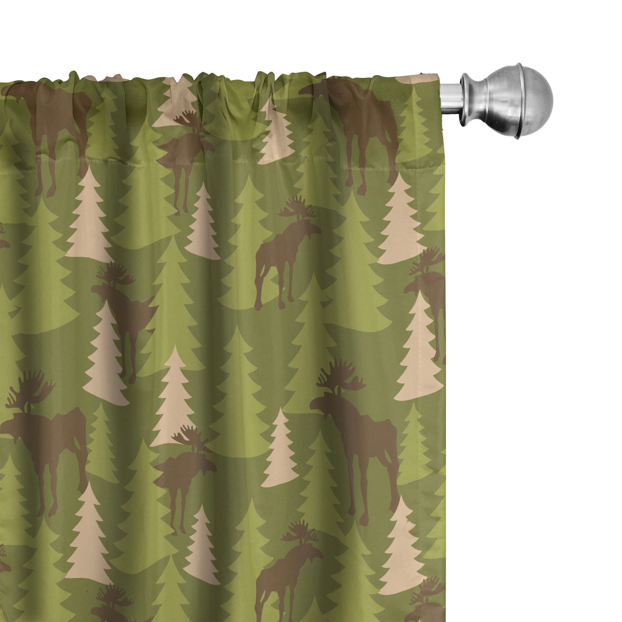 Abakuhaus Gardine Vorhang für Wohnzimmer Schlafzimmer Dekor, Microfaser, Hi günstig online kaufen